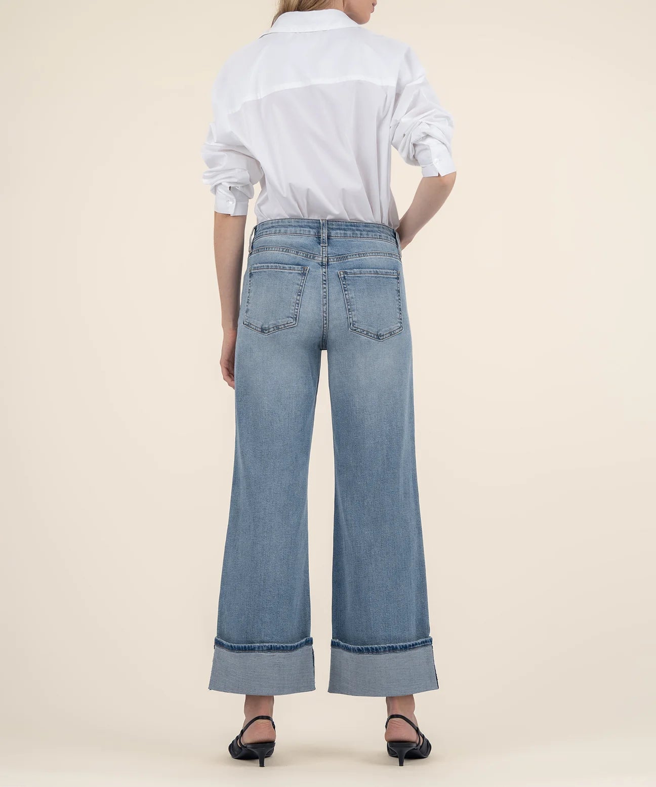 Kut From The Kloth Meg Wide Leg Jean (Charming)