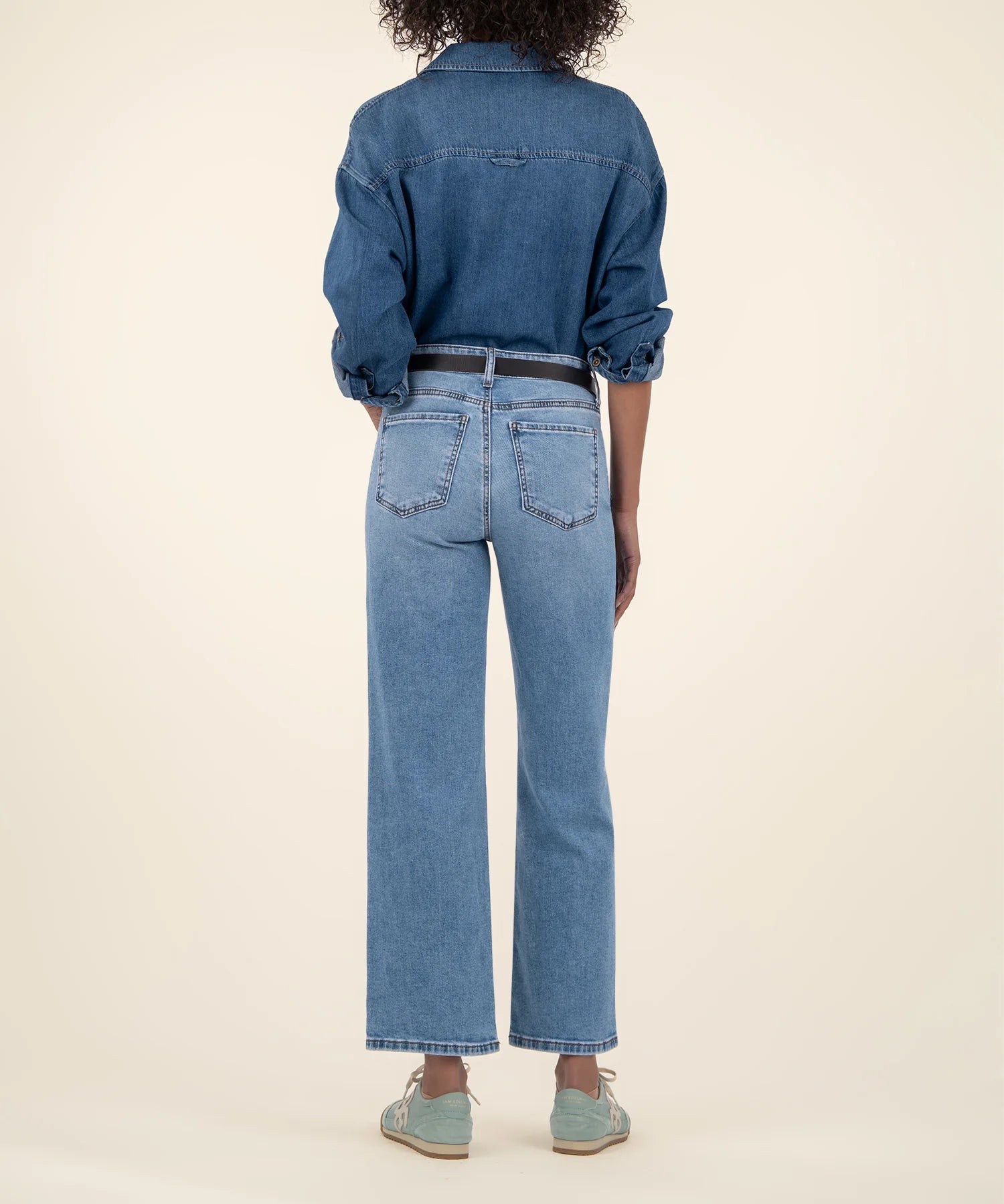 Kut From The Kloth Charlotte High Wide Leg Denim (Incontestable)