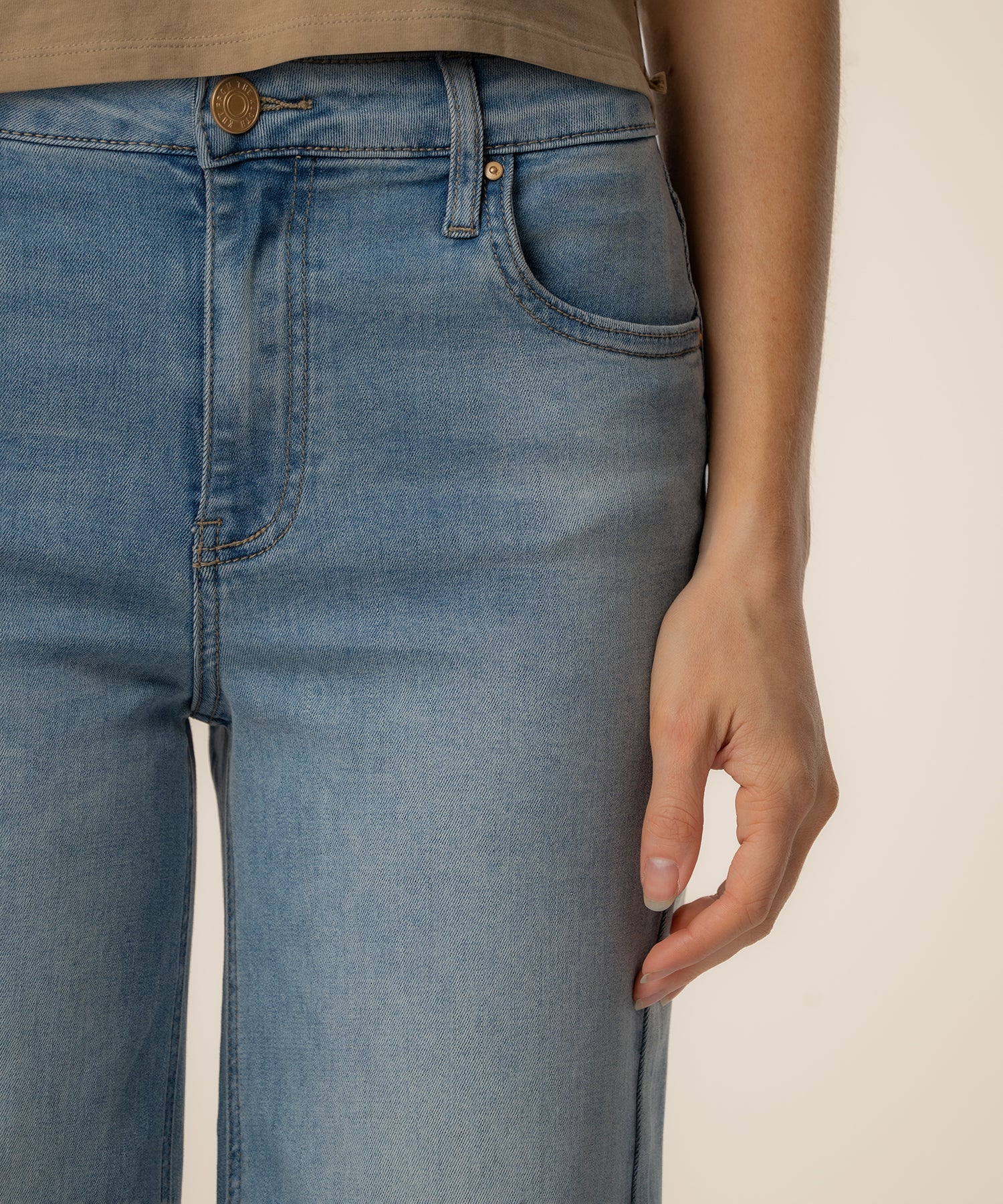 Kut From The Kloth Jean High Rise Wide Leg Jeans (Loveliness)