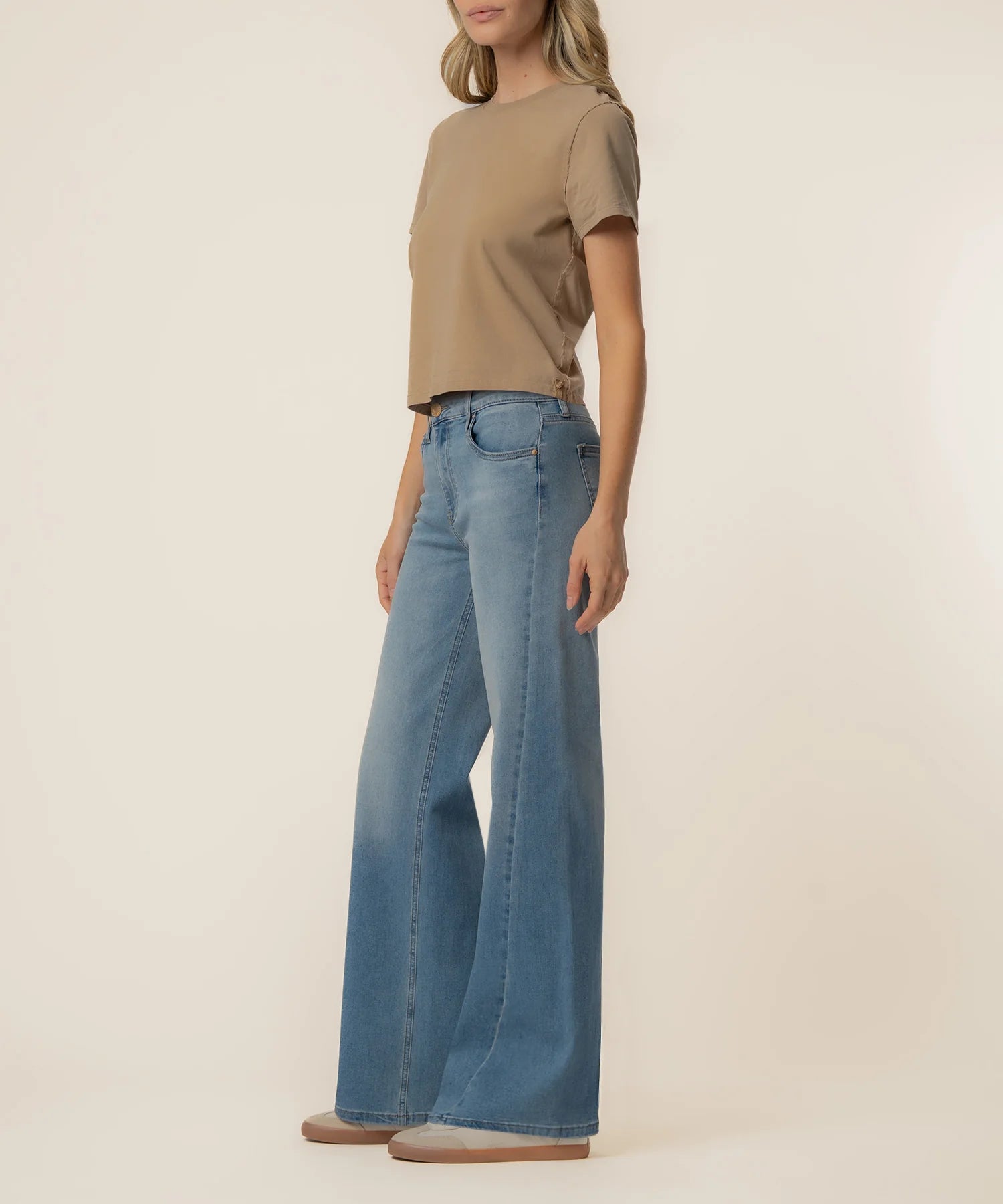 Kut From The Kloth Jean High Rise Wide Leg Jeans (Loveliness)