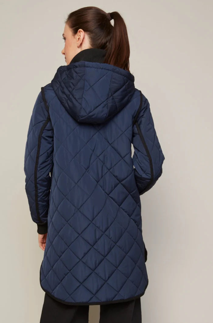 Adroit Atelier Libby Quilted Hooded Coat