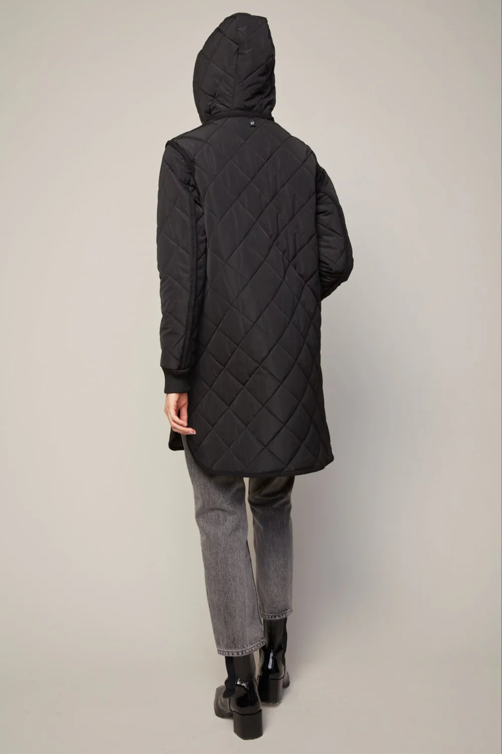 Adroit Atelier Libby Quilted Hooded Coat