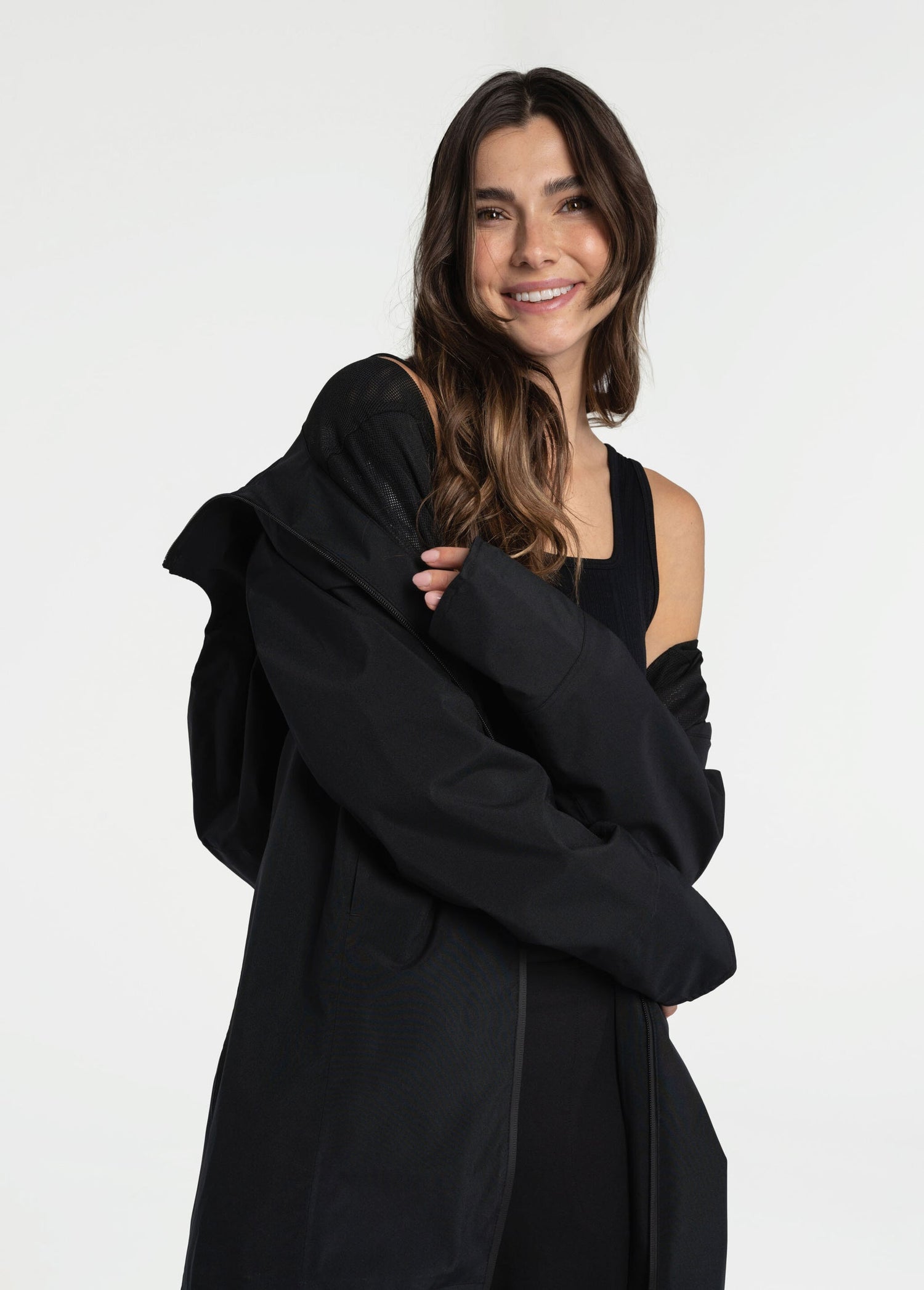 Lolë Element Long Rain Jacket