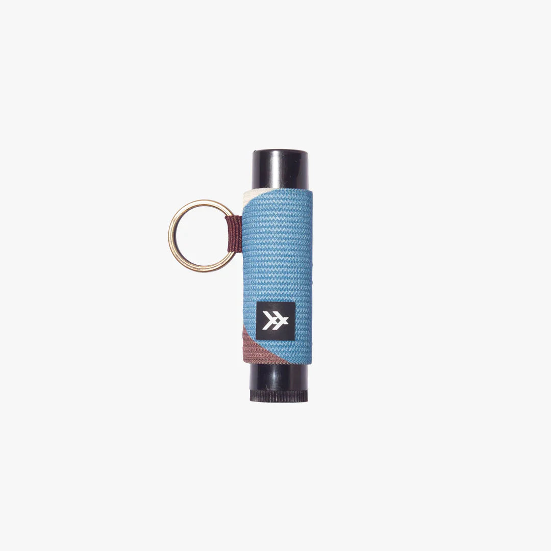 Thread Lip Balm Holder (Fine Line Blue)