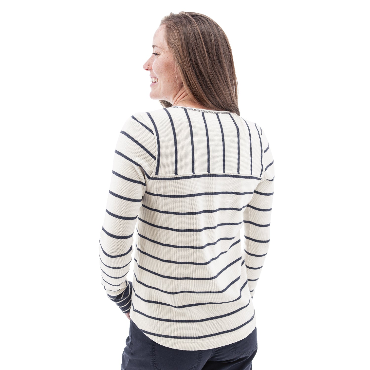 Aventura Nicole Striped Henley