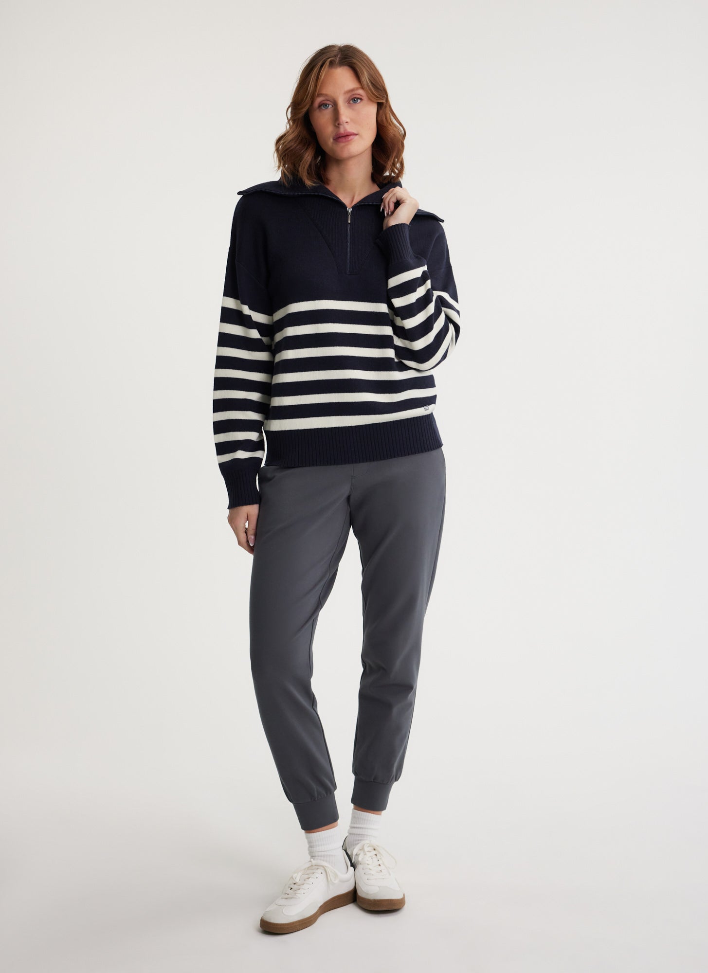 Fig Zina 1/4 Zip Sweater