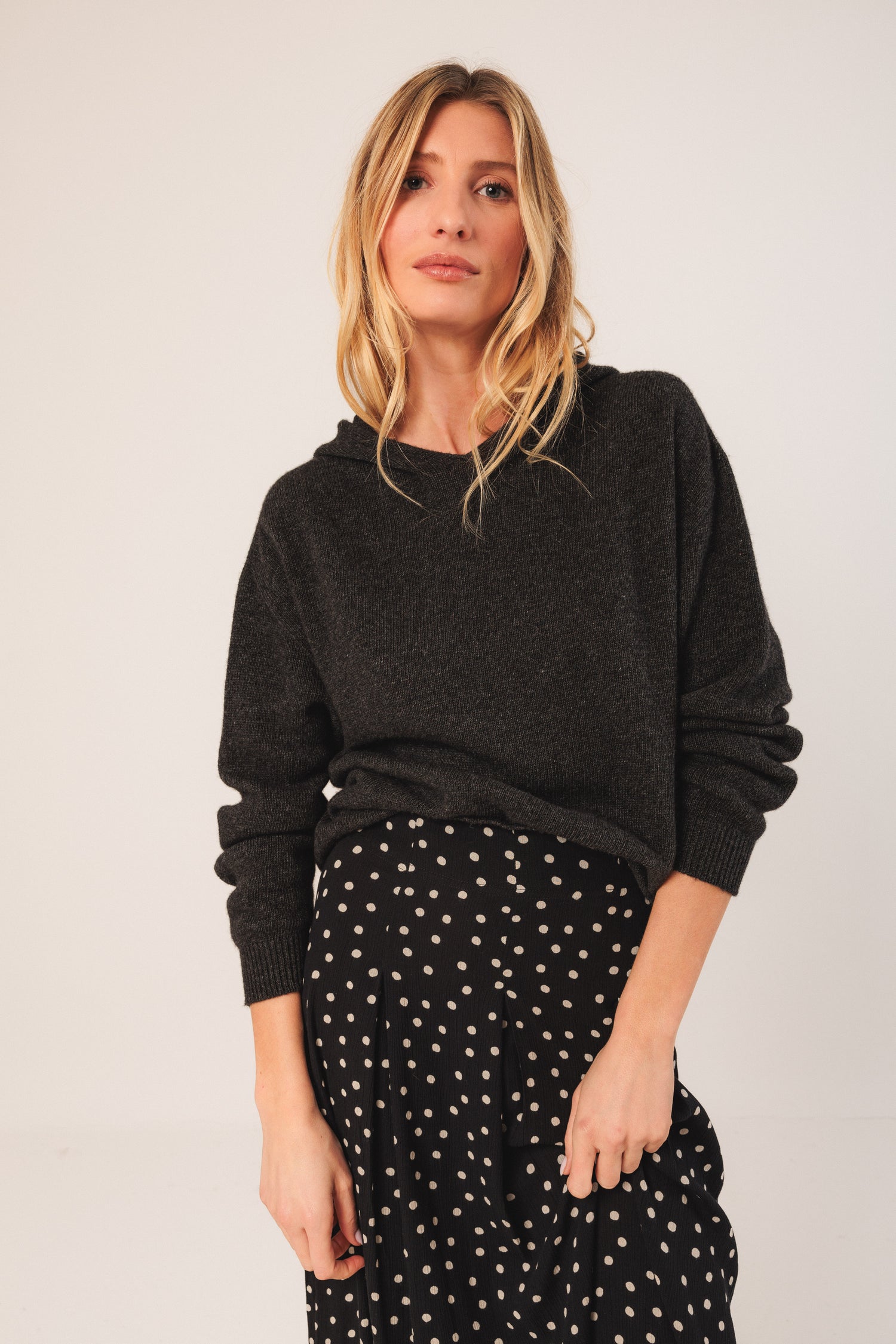 Indi & Cold Morgan Dot Print Skirt