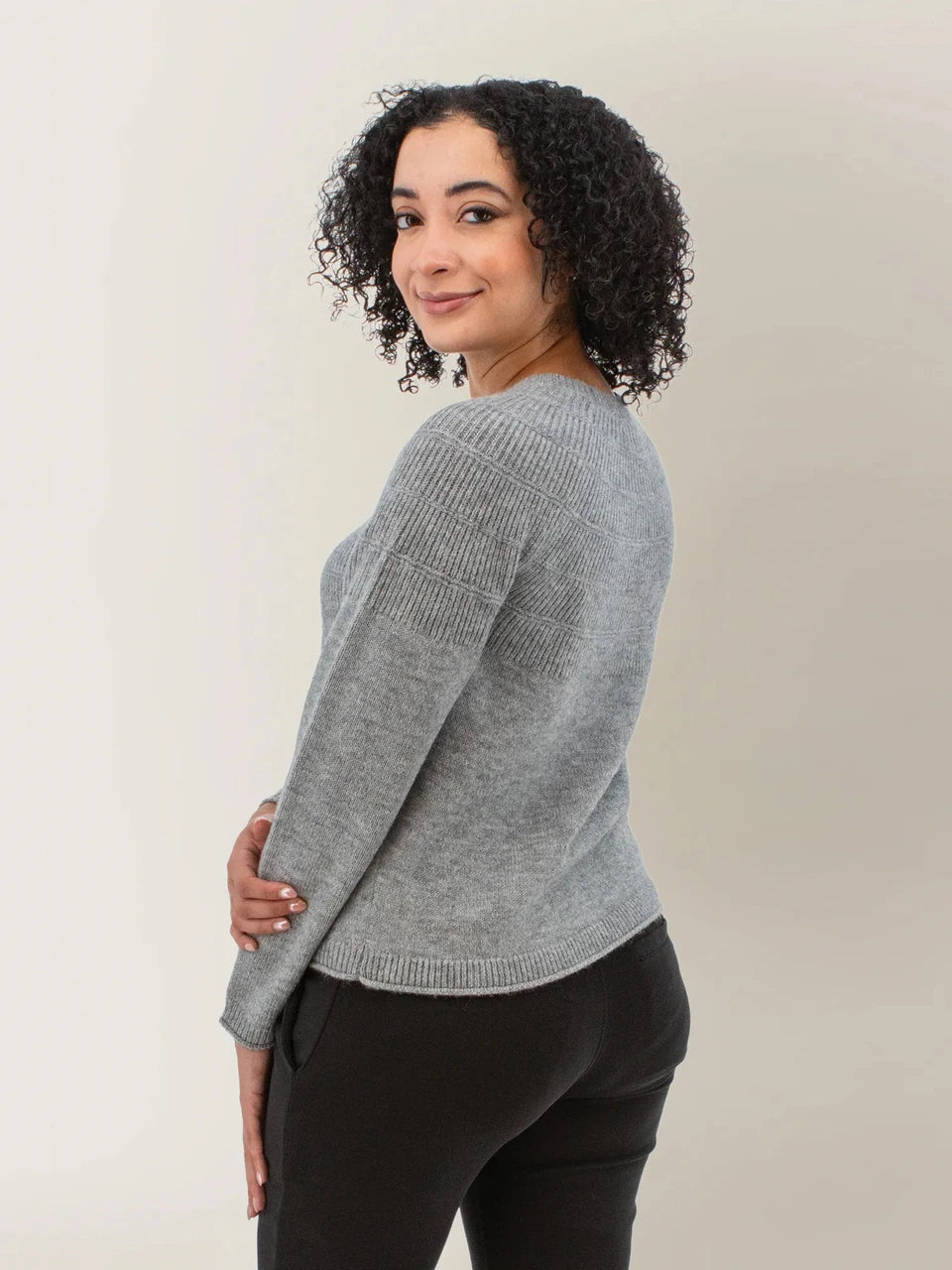Aventura Mabel Textured Fairisle Crew