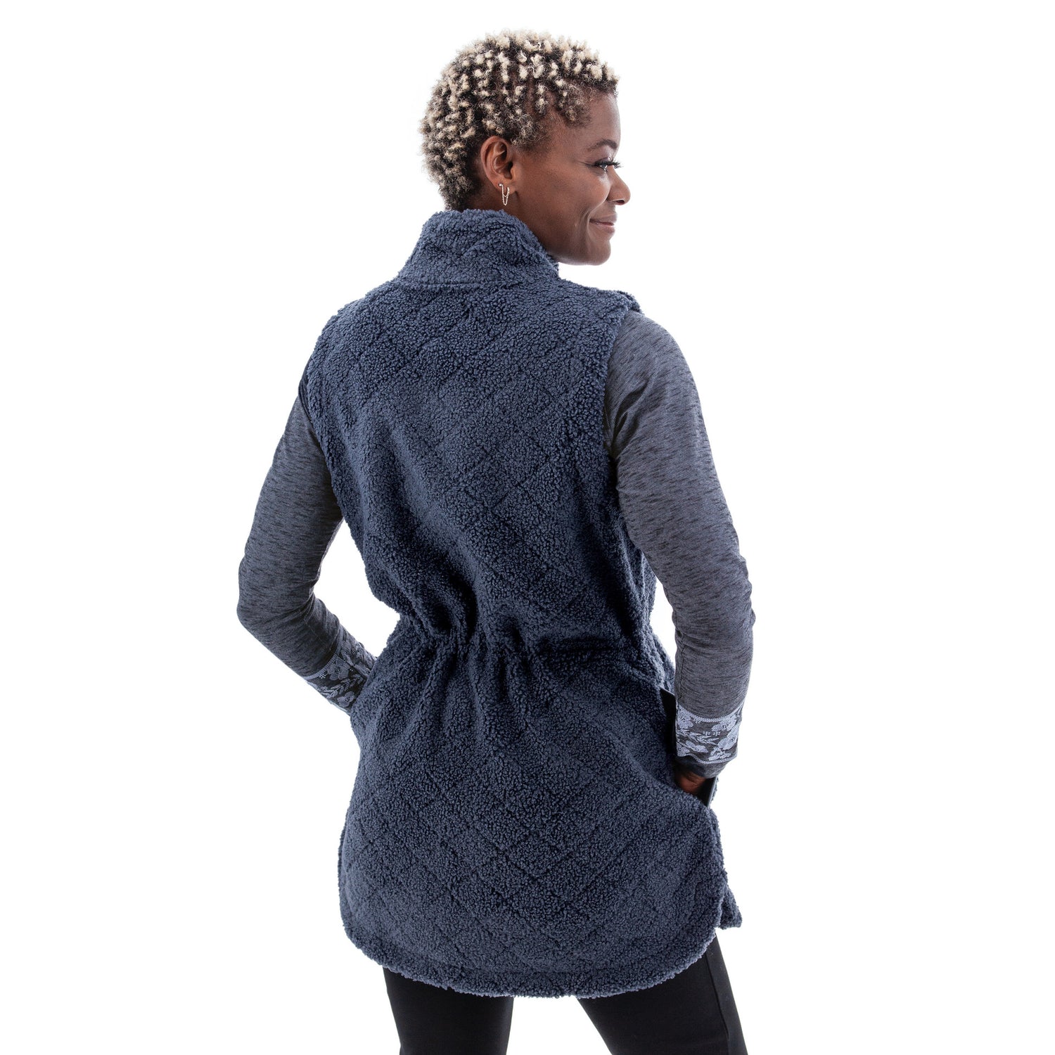 Aventura Solstice Sherpa Fleece Long Vest