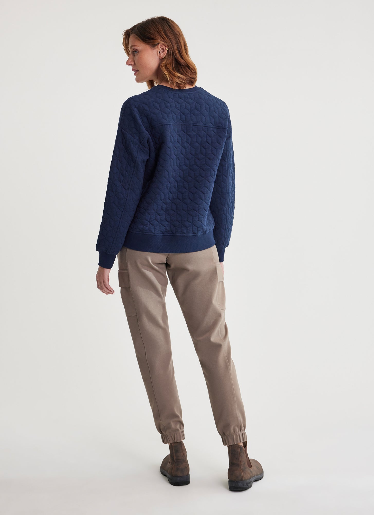 🇨🇦 Fig Chase 2.0 Quilted Sweater