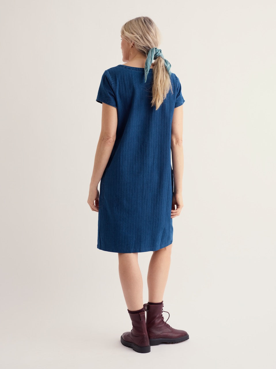 Seasalt Rivercove Denim Shift Dress