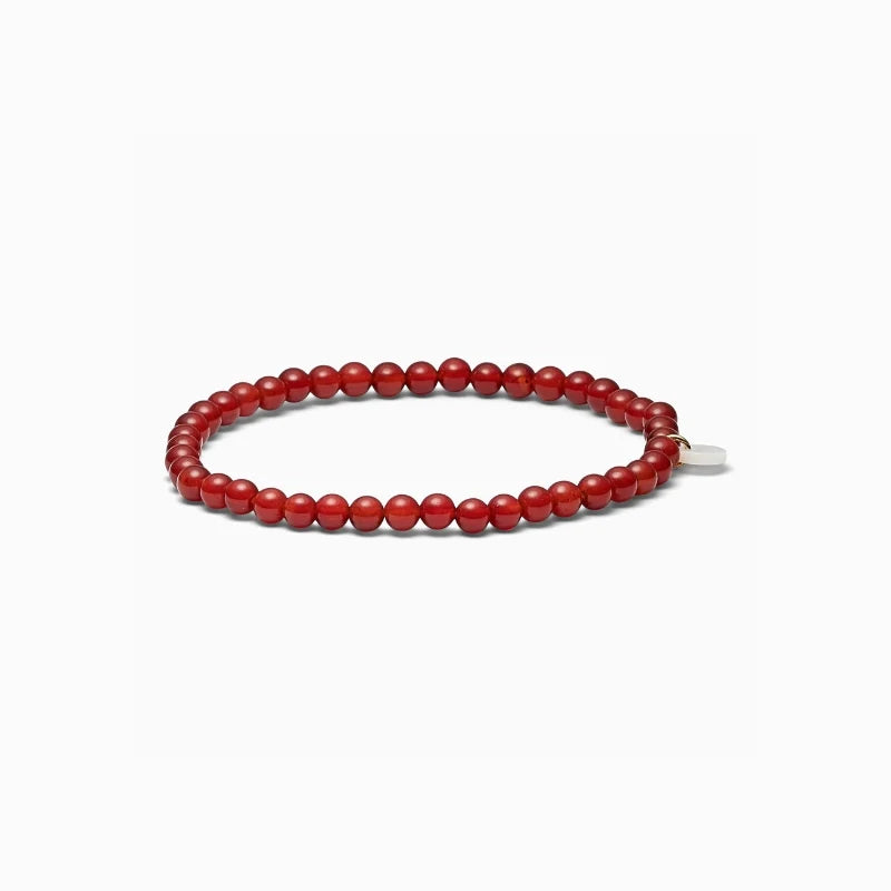 Soï Petite Red Jade Passion Bracelet