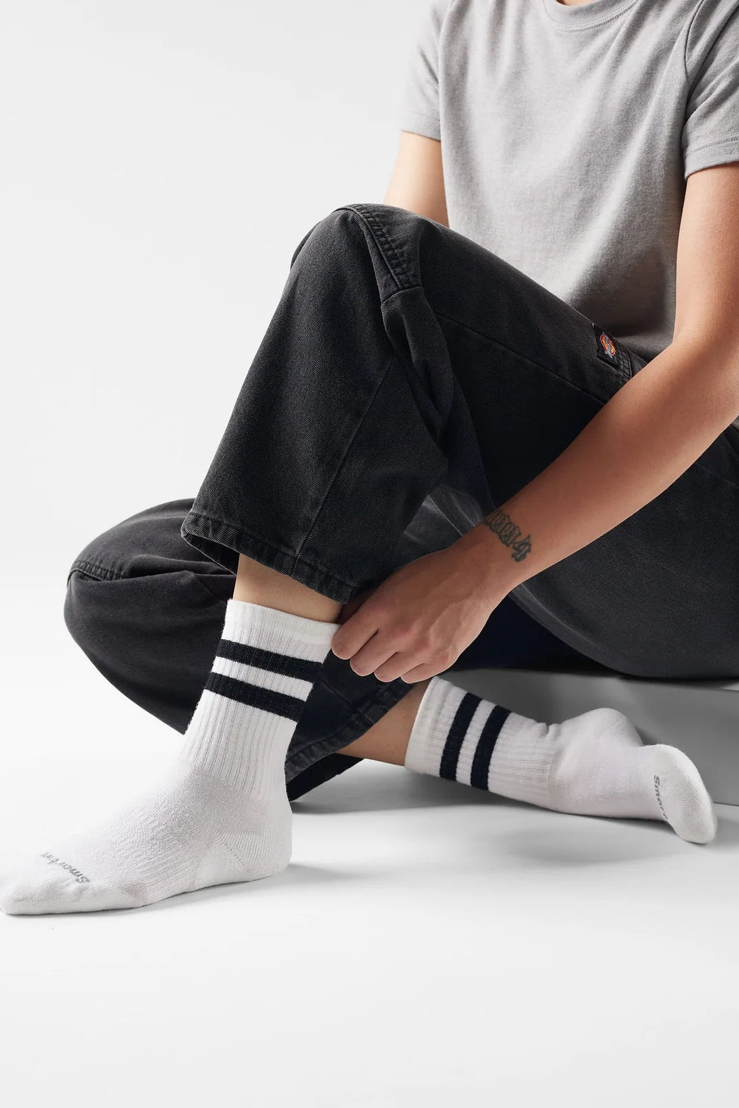 Smartwool Everyday Athletic Striped Crew Socks
