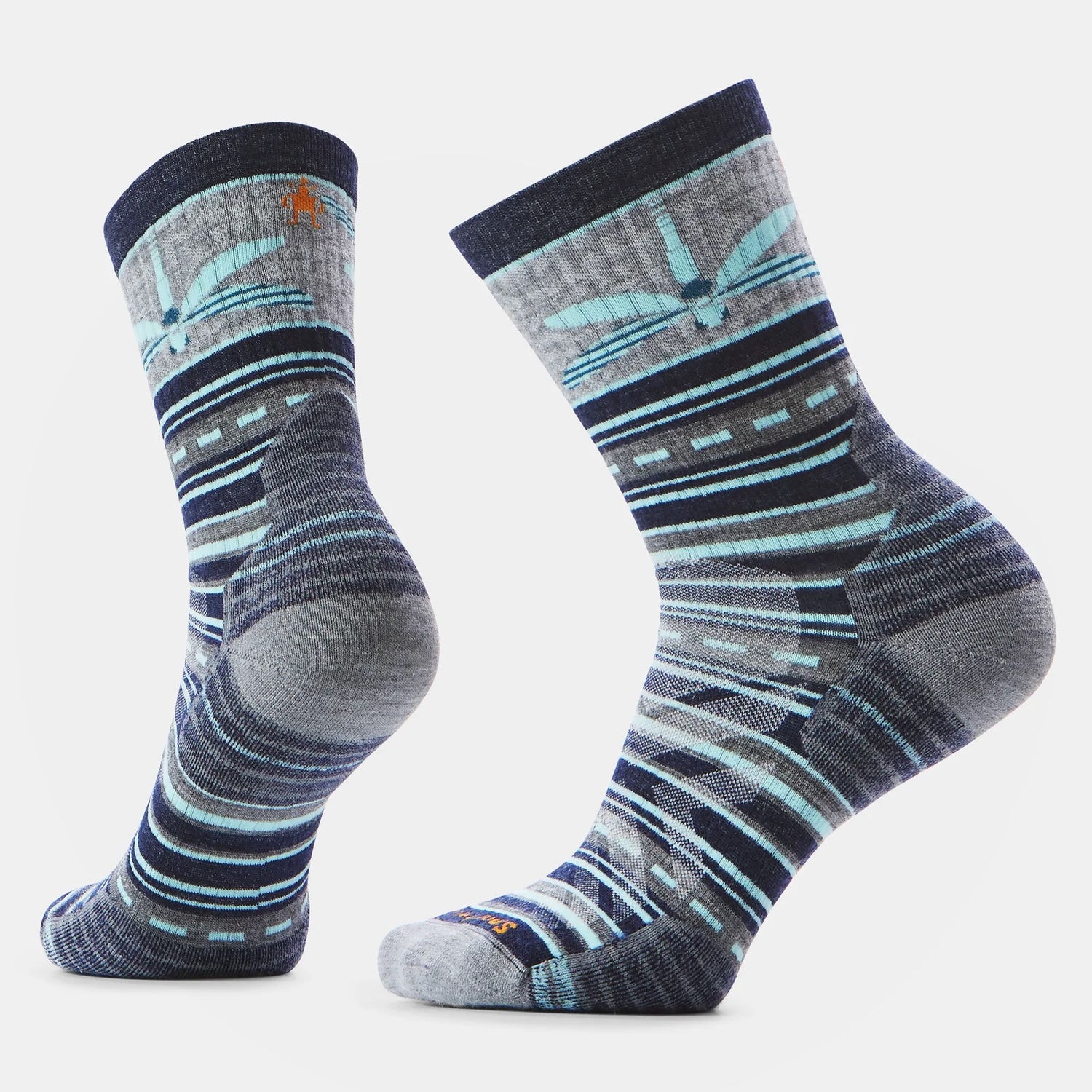 Smartwool Hike Dragonfly Stitch Mid Crew Sock