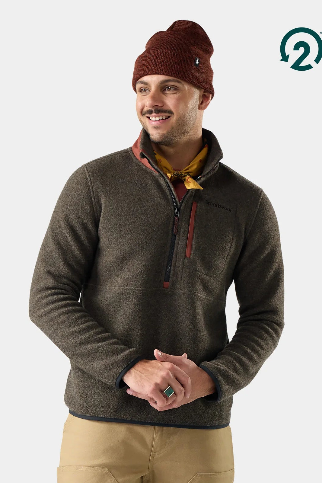 Smartwool Men's Second Cut™ Fleece 1/2 Zip