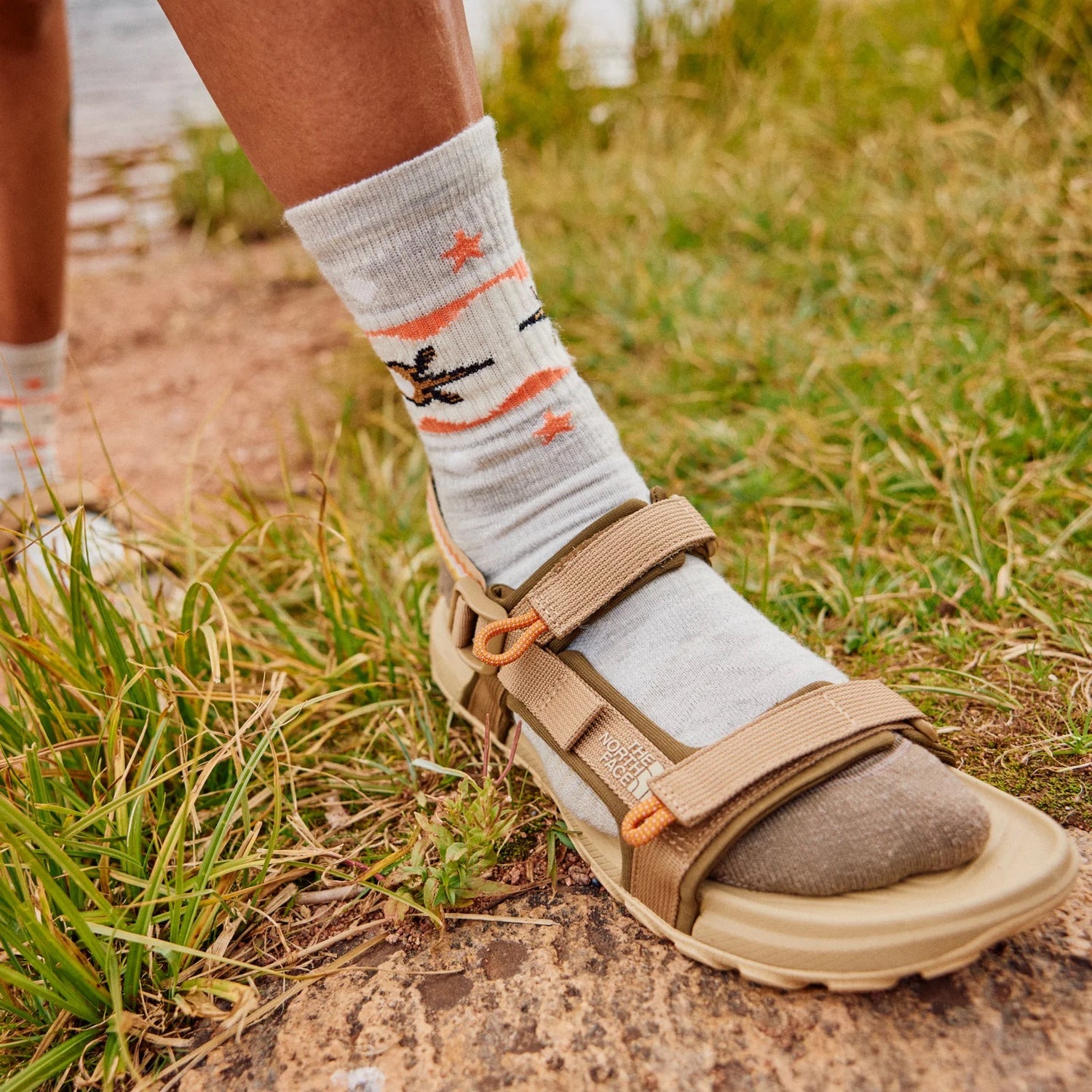 Smartwool Hike Light Cushion Otter Float Crew Sock