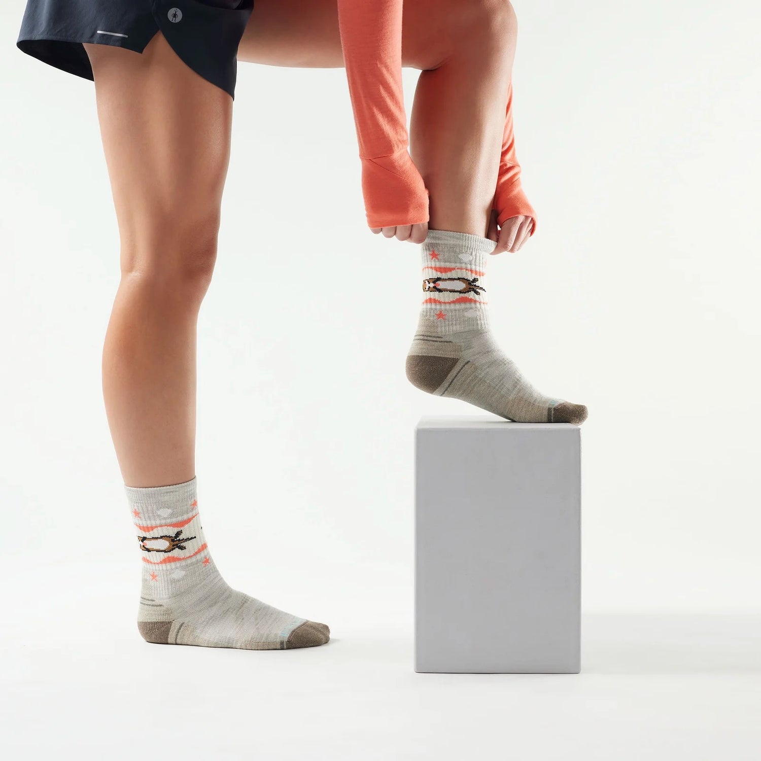 Smartwool Hike Light Cushion Otter Float Crew Sock