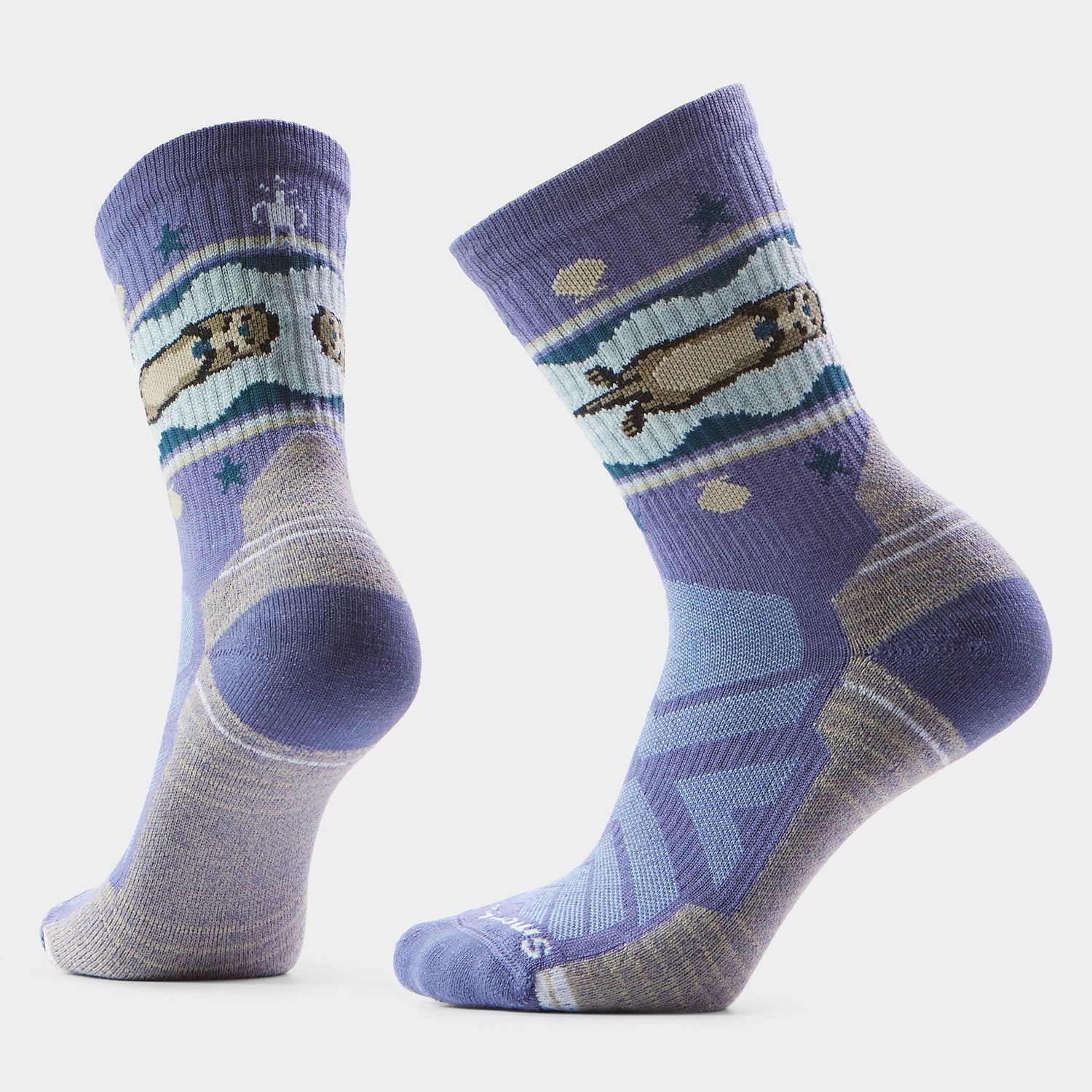 Smartwool Hike Light Cushion Otter Float Crew Sock