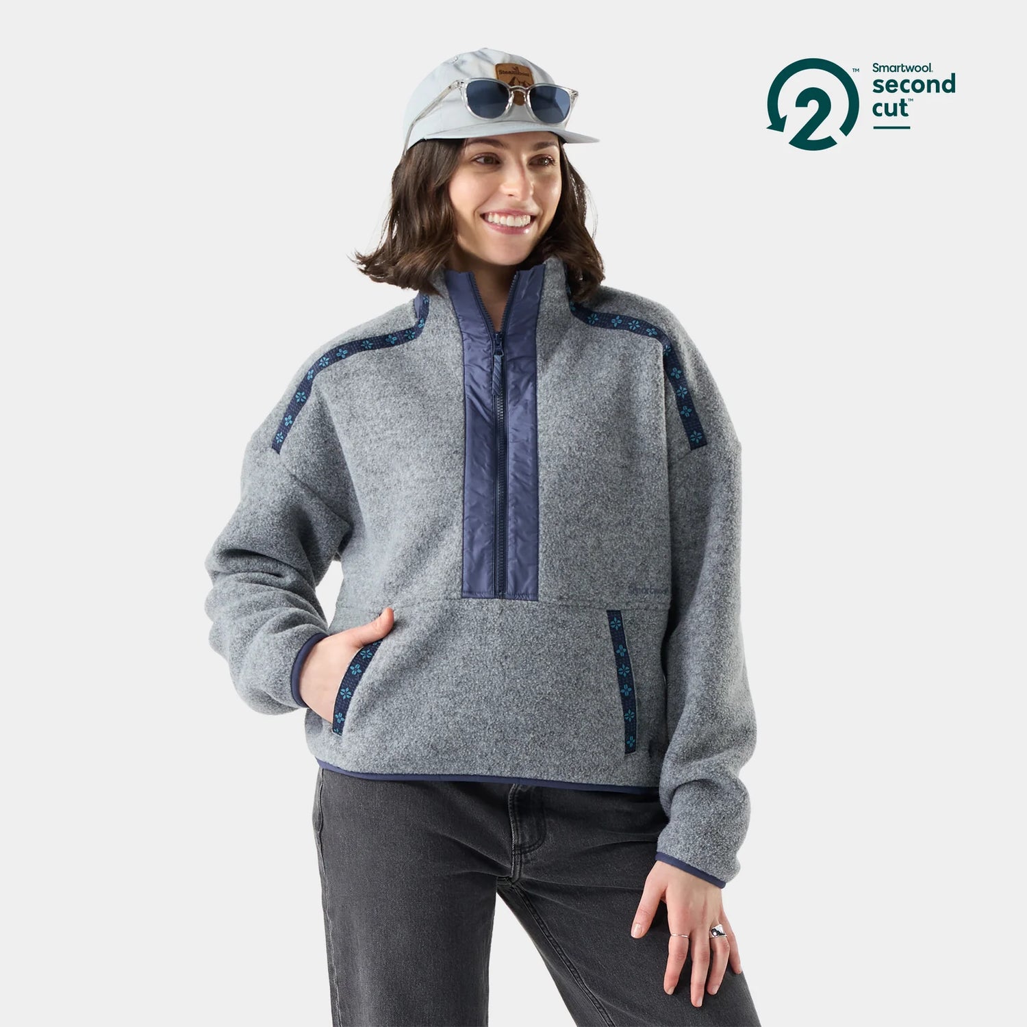 Smartwool Second Cut Fleece 1/2 Zip Jacket