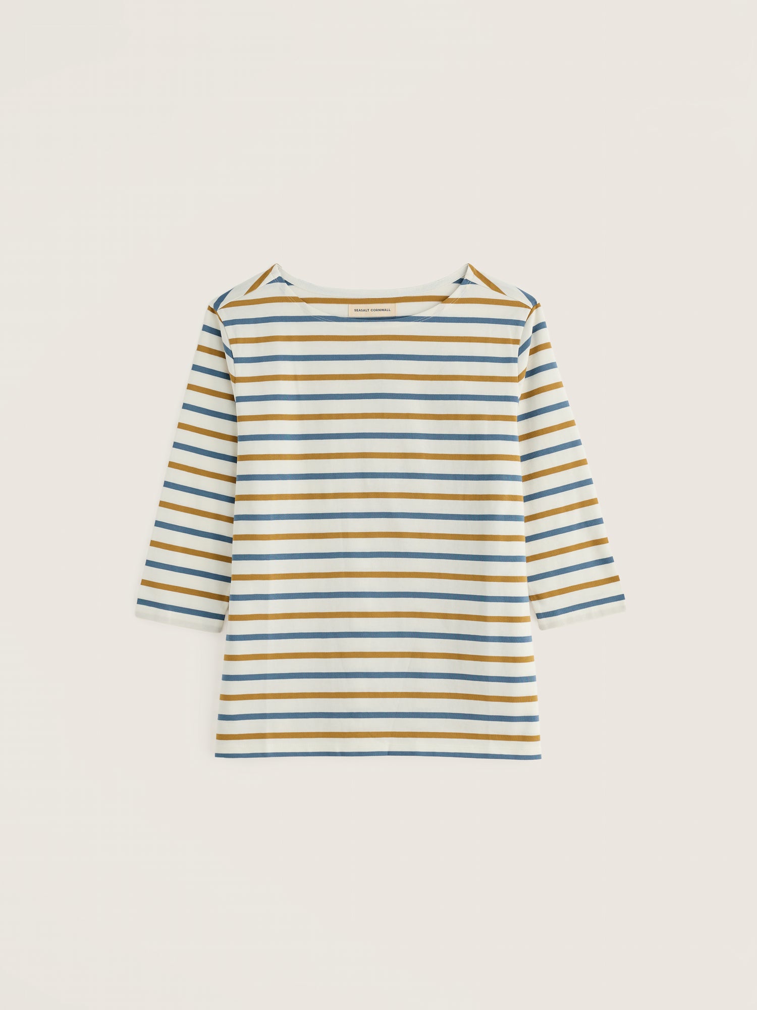 Seasalt Cotton 3/4 Sleeve Sailor Shirt