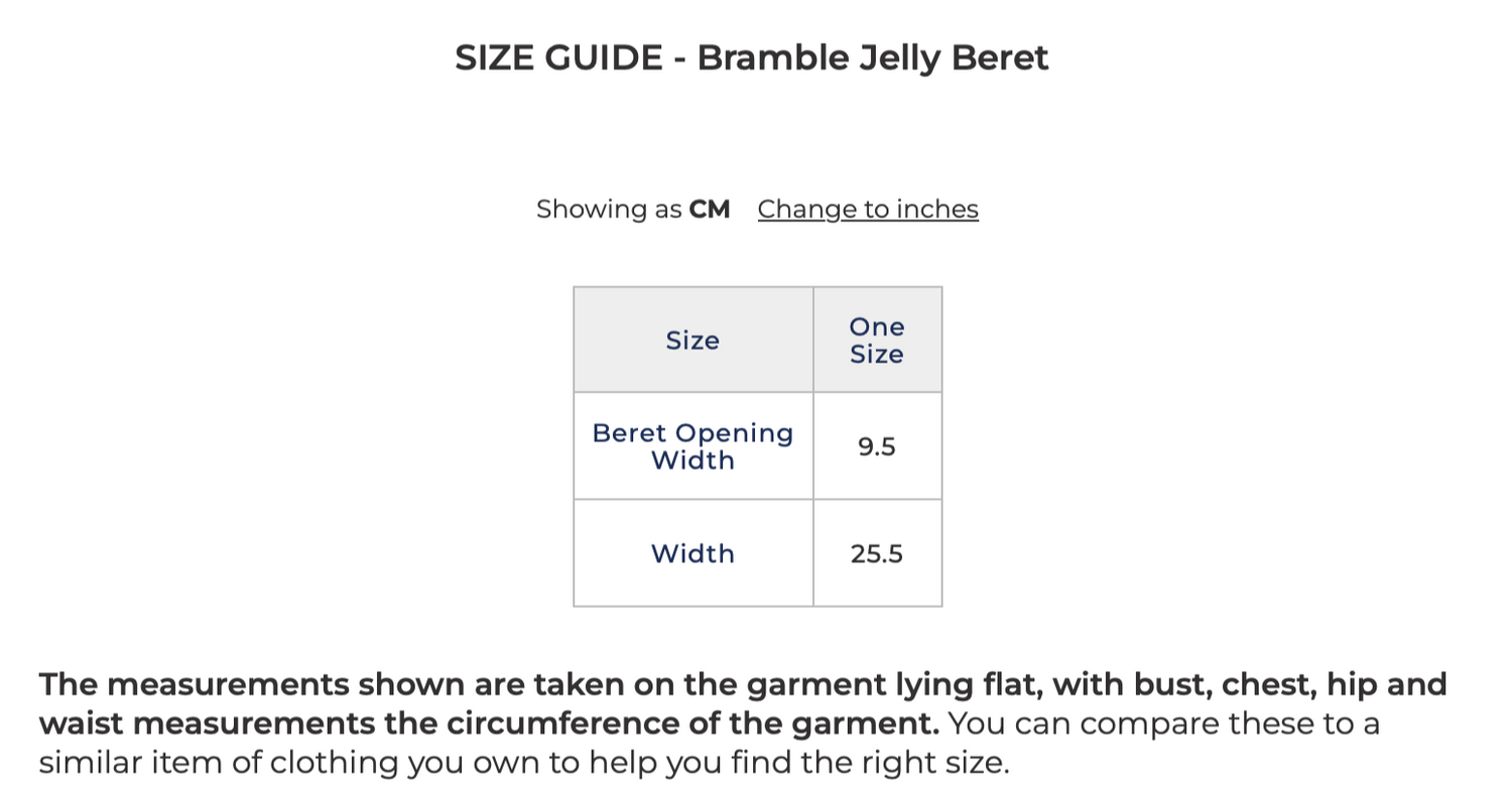 Seasalt Bramble Jelly Beret