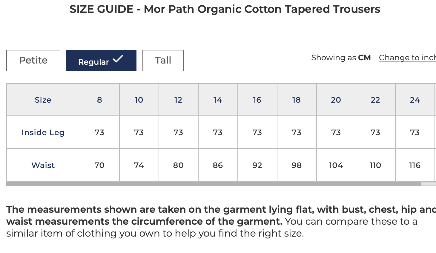 Seasalt More Path Cotton Trousers