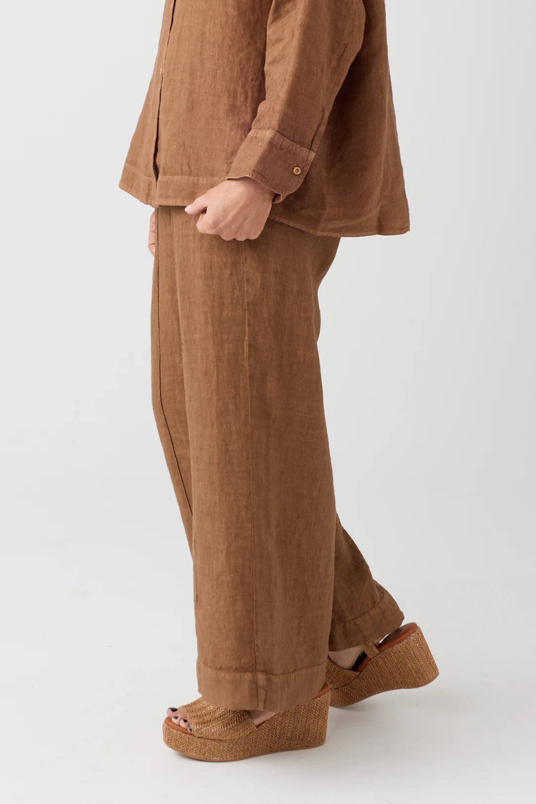 Oui Linen Trouser
