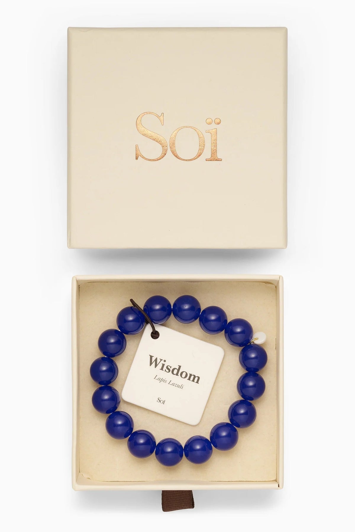 Soï Chunky Lapis Lazuli Wisdom Bracelet