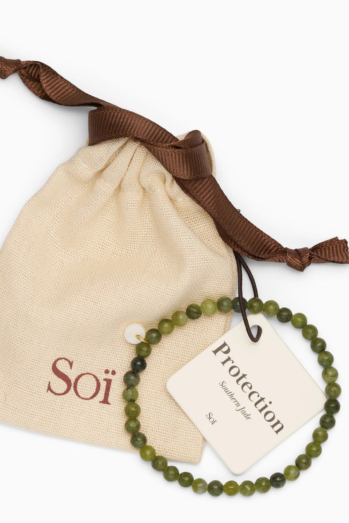 Soï Petite Southern Jade Protection Bracelet