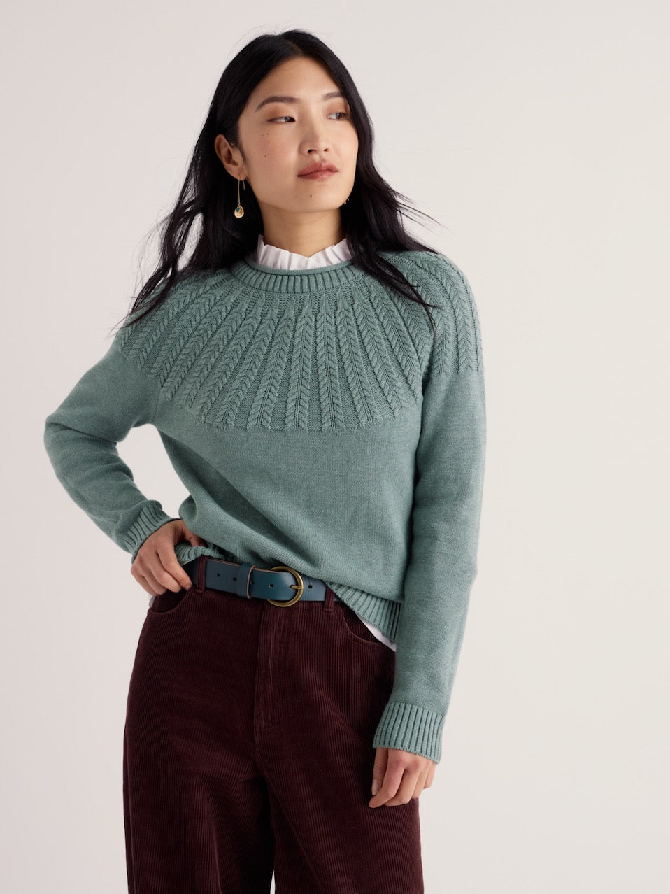 Seasalt Stone Chat Organic Cotton Jumper