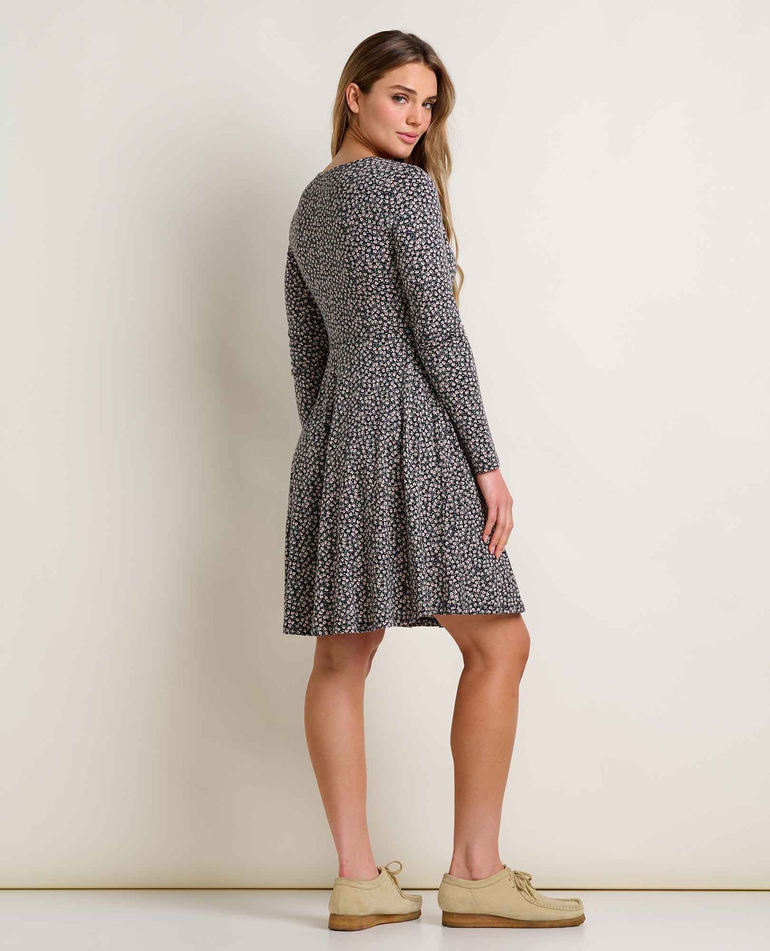 Toad & Co Freesia Long Sleeve Wrap Dress