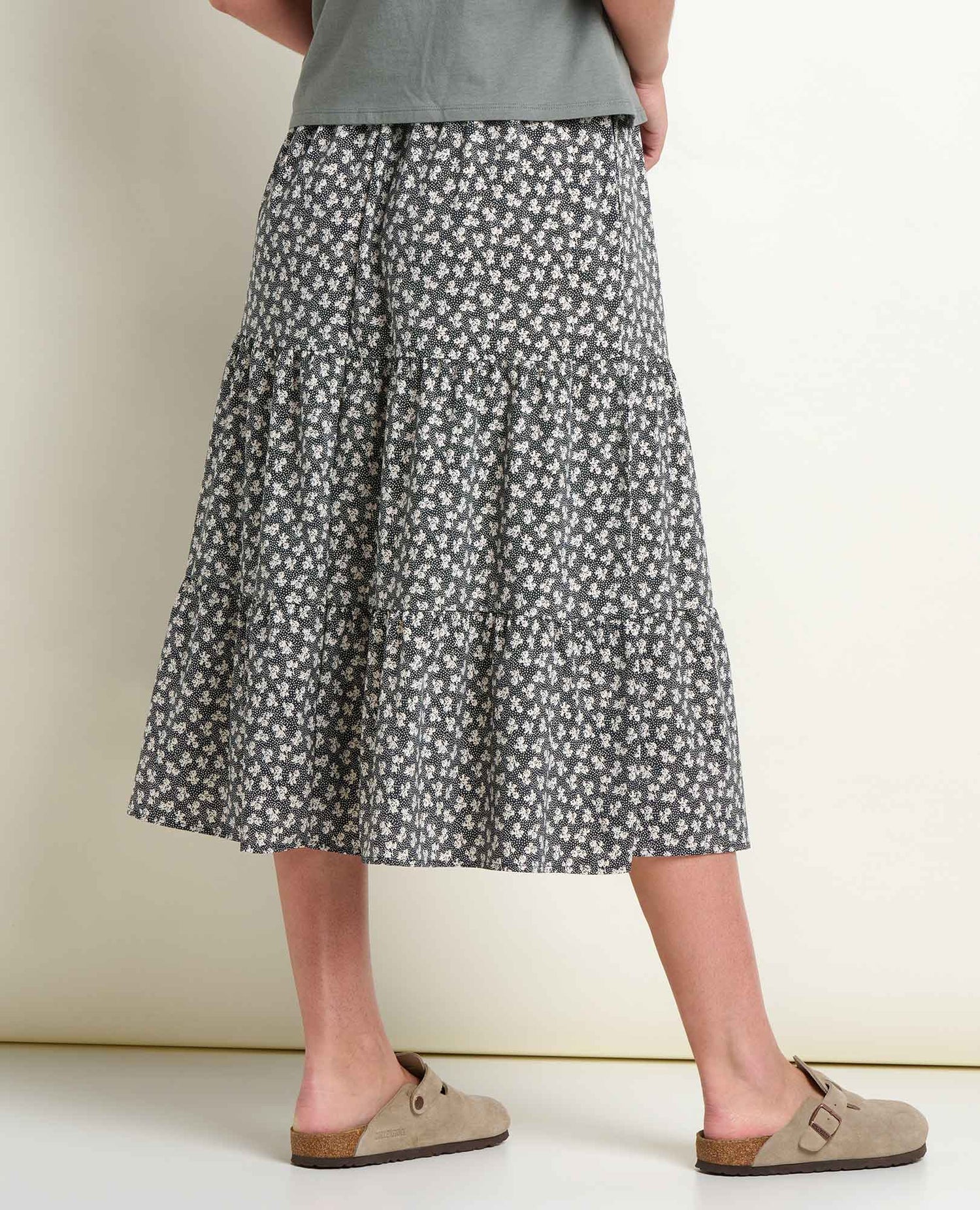 Toad & Co Sunkissed Tiered Midi Skirt