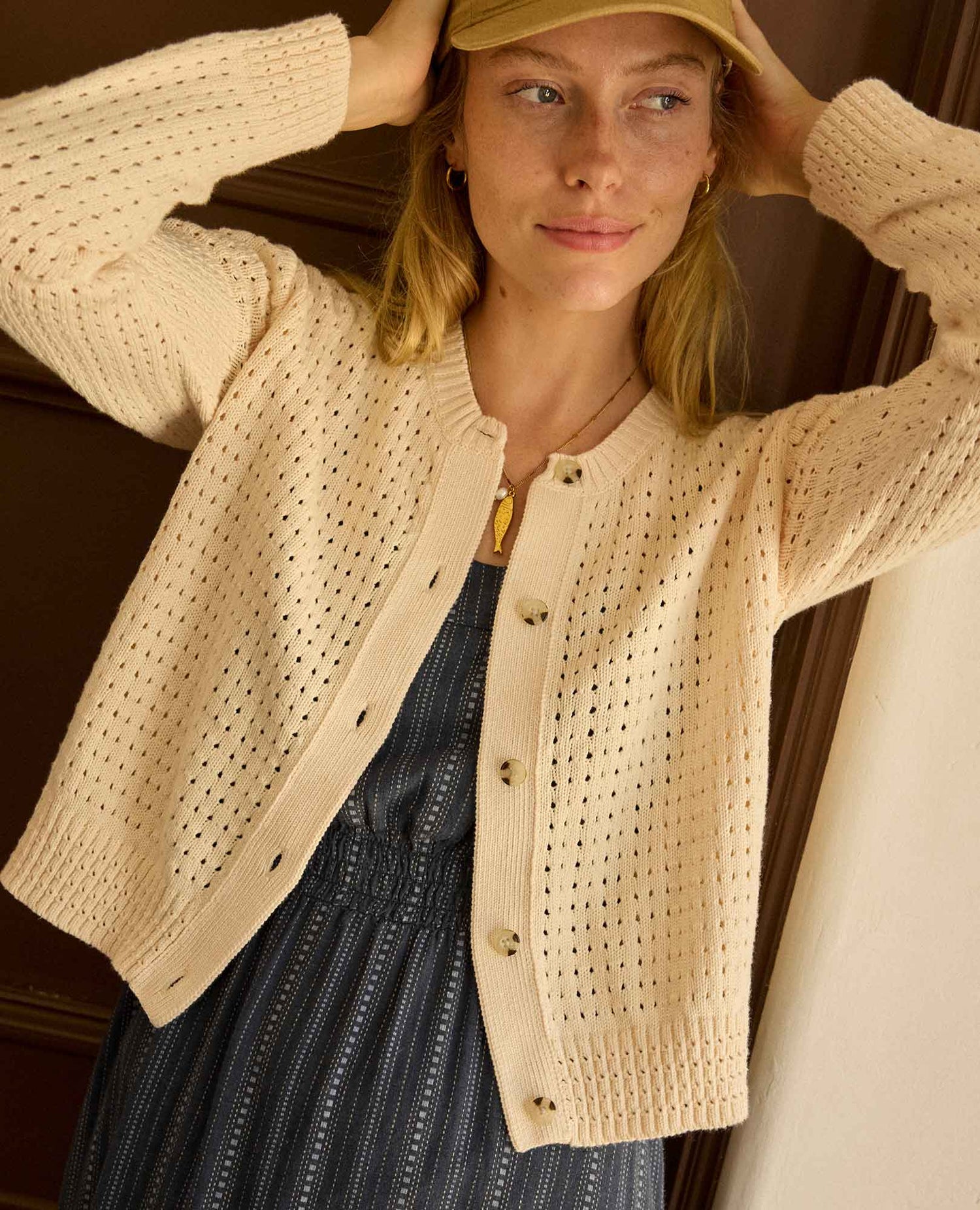 Toad & Co Bianca Pointelle Cardigan