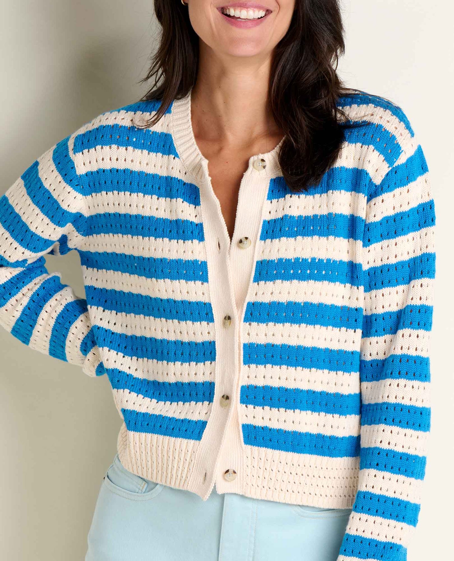 Toad & Co Bianca Pointelle Cardigan