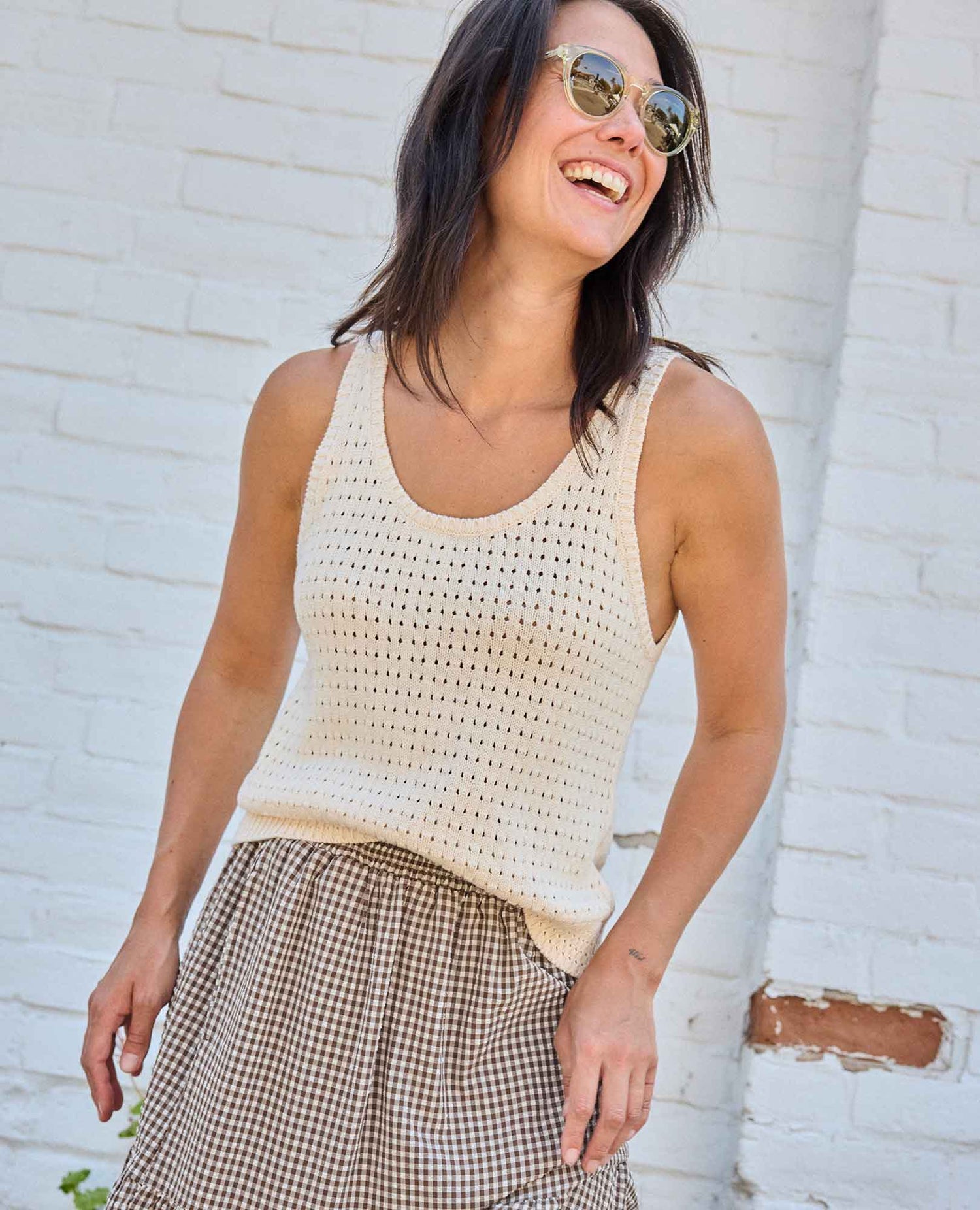 Toad & Co Bianca Pointelle Tank