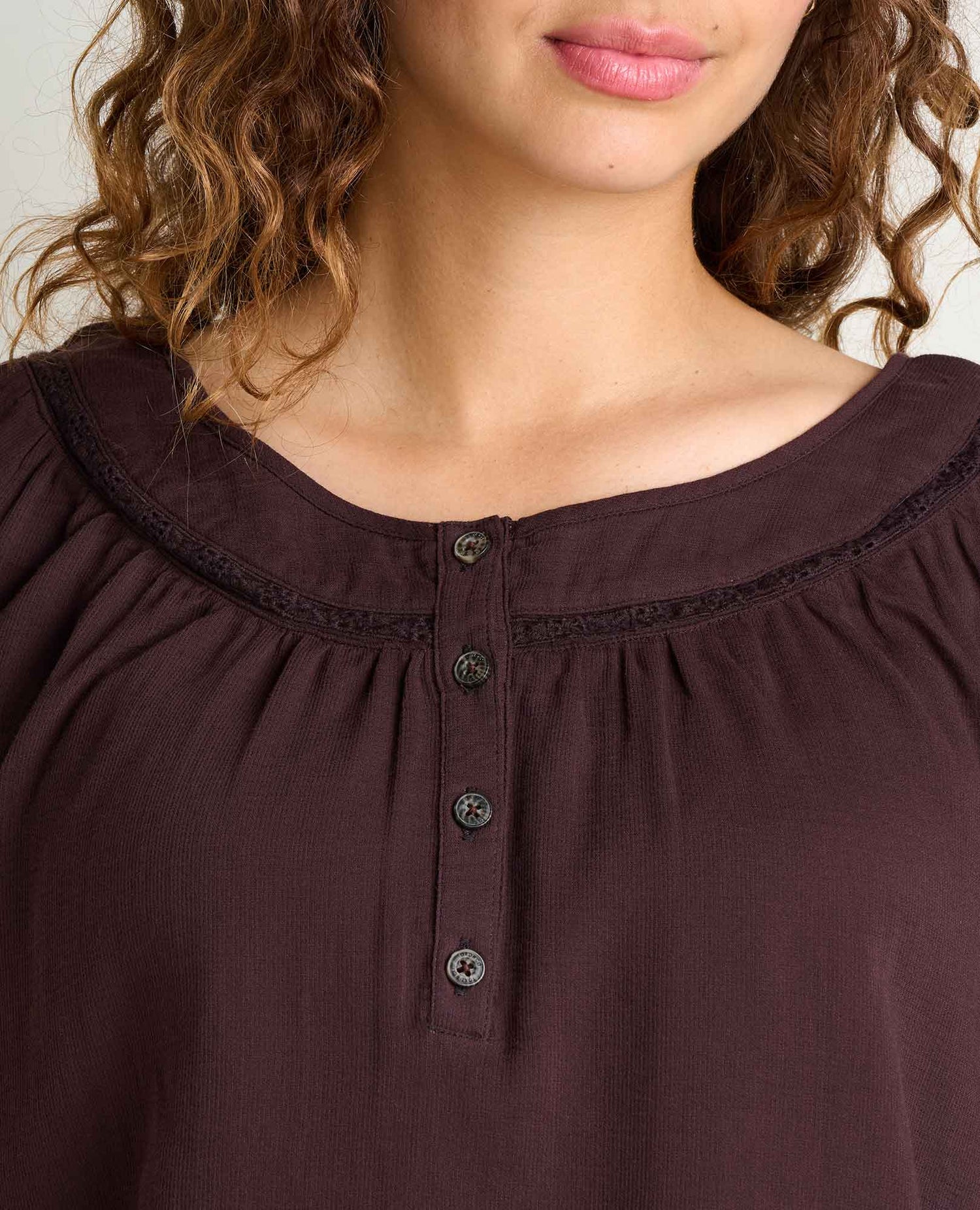 Toad & Co Manzana Peasant Long Sleeve Shirt