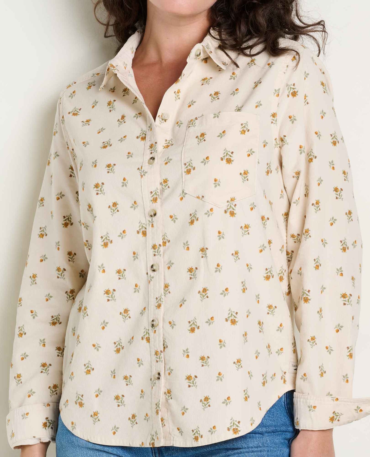Toad & Co Cattail Corduroy Long Sleeve Shirt