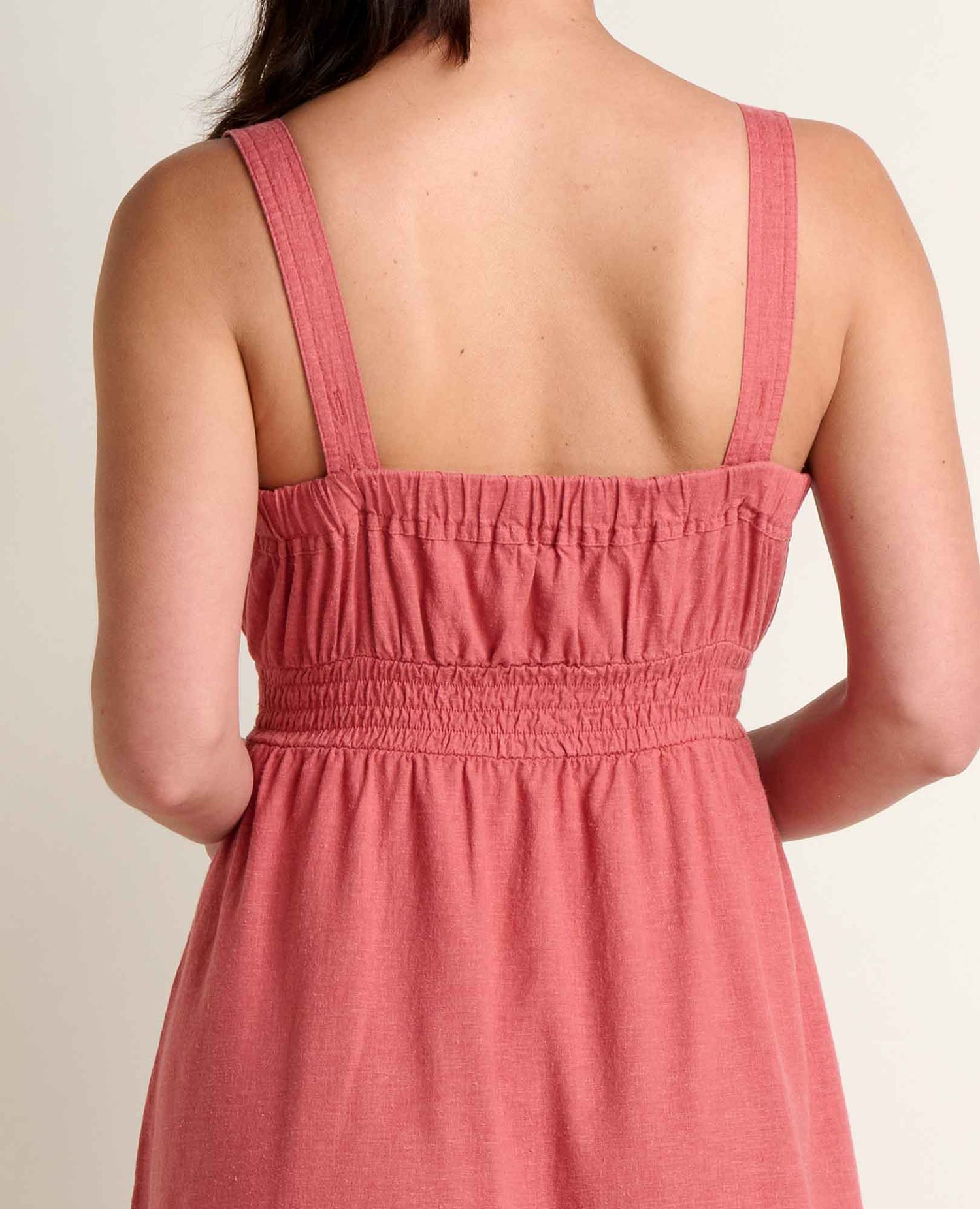 Toad & Co Taj Hemp Tiered Midi Dress