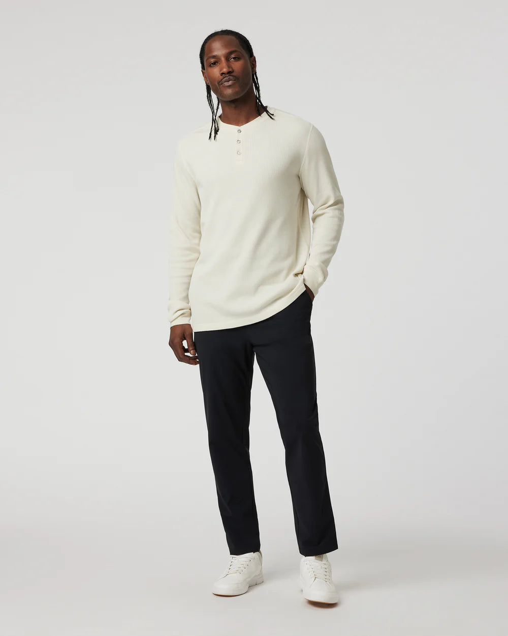 Vuori Fleet Chino Pant Athletic Slim (Black)