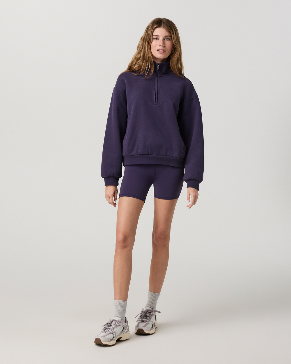 Vuori Restore Oversized Half Zip Sweatshirt