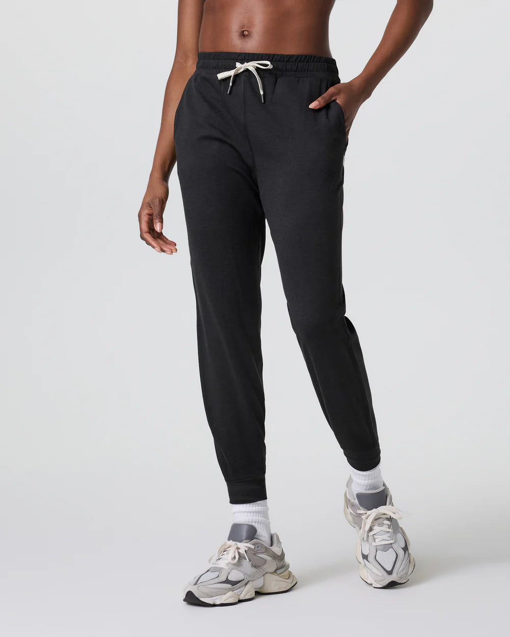 Vuori Performance Jogger LONG (Black Heather)
