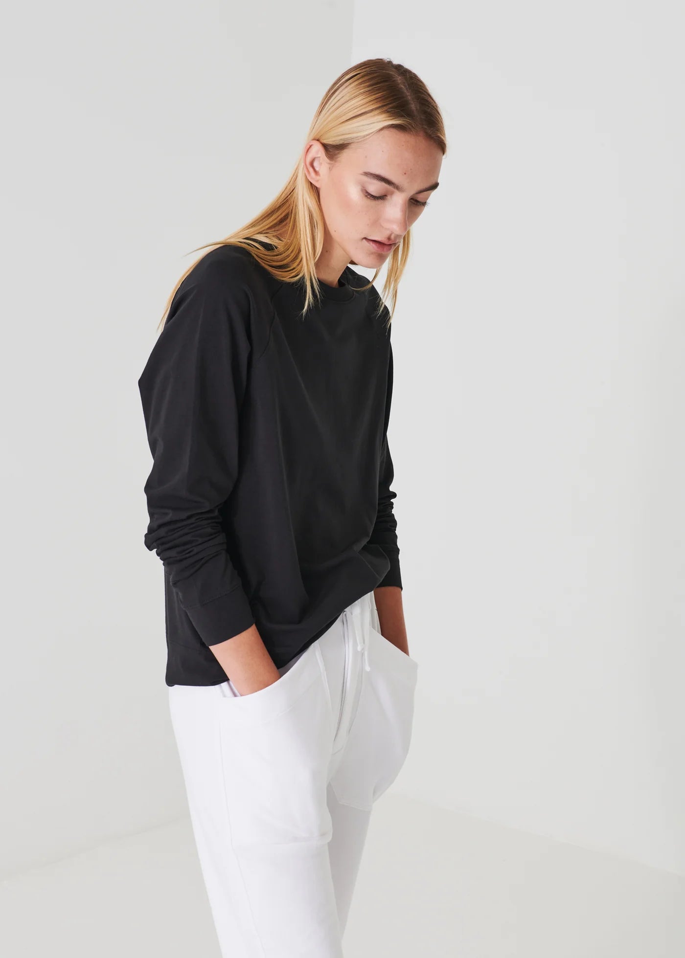 π¨π¦ Patrick Assaraf Pima Cotton Oversize Sweatshirt