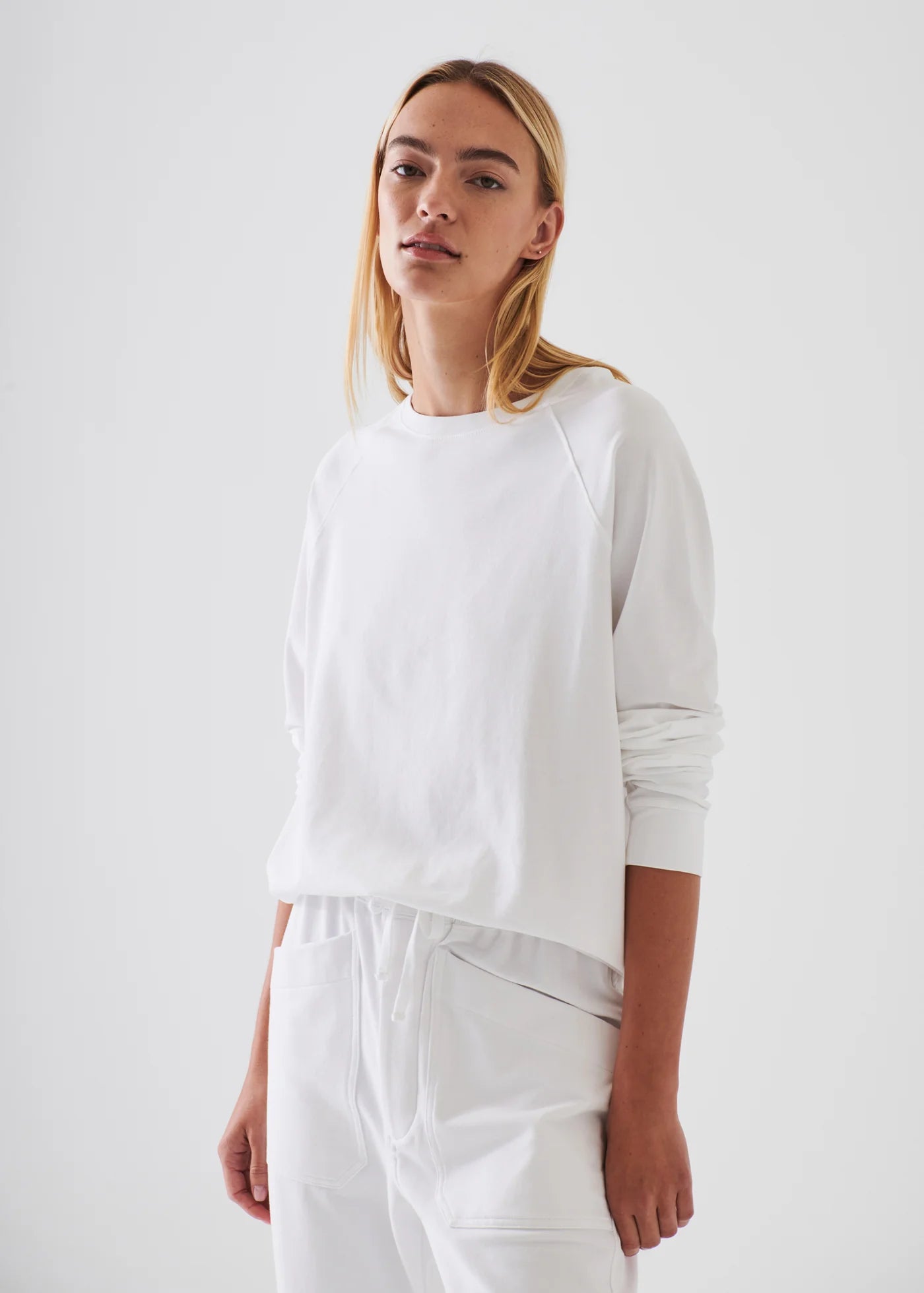 π¨π¦ Patrick Assaraf Pima Cotton Oversize Sweatshirt