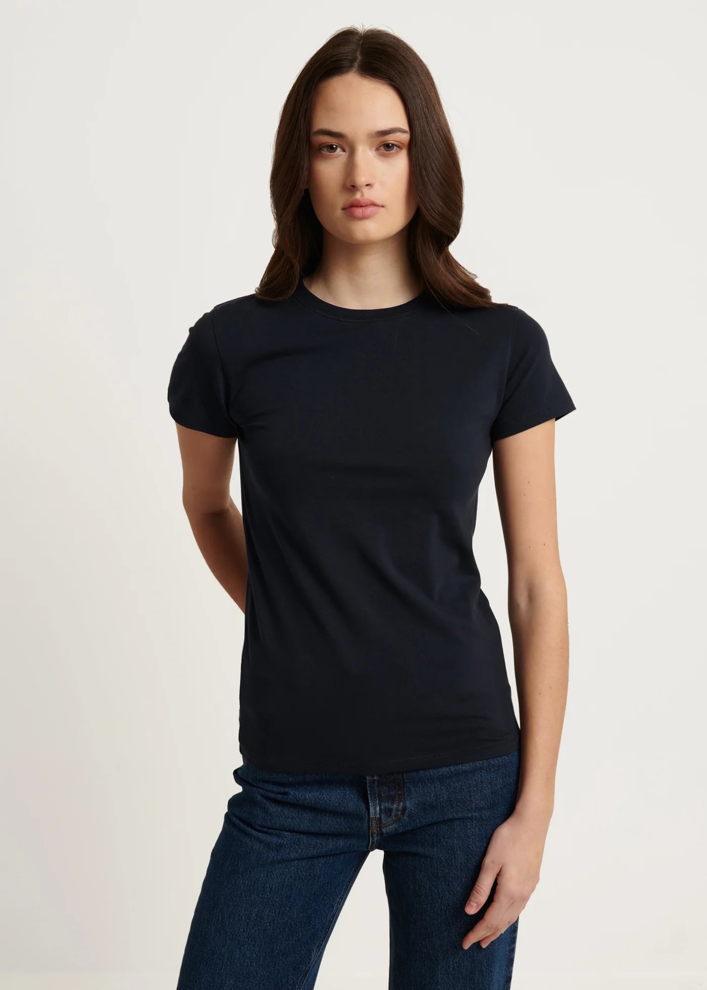 π¨π¦ Patrick Assaraf Iconic Pima Cotton Stretch Slim T-Shirt