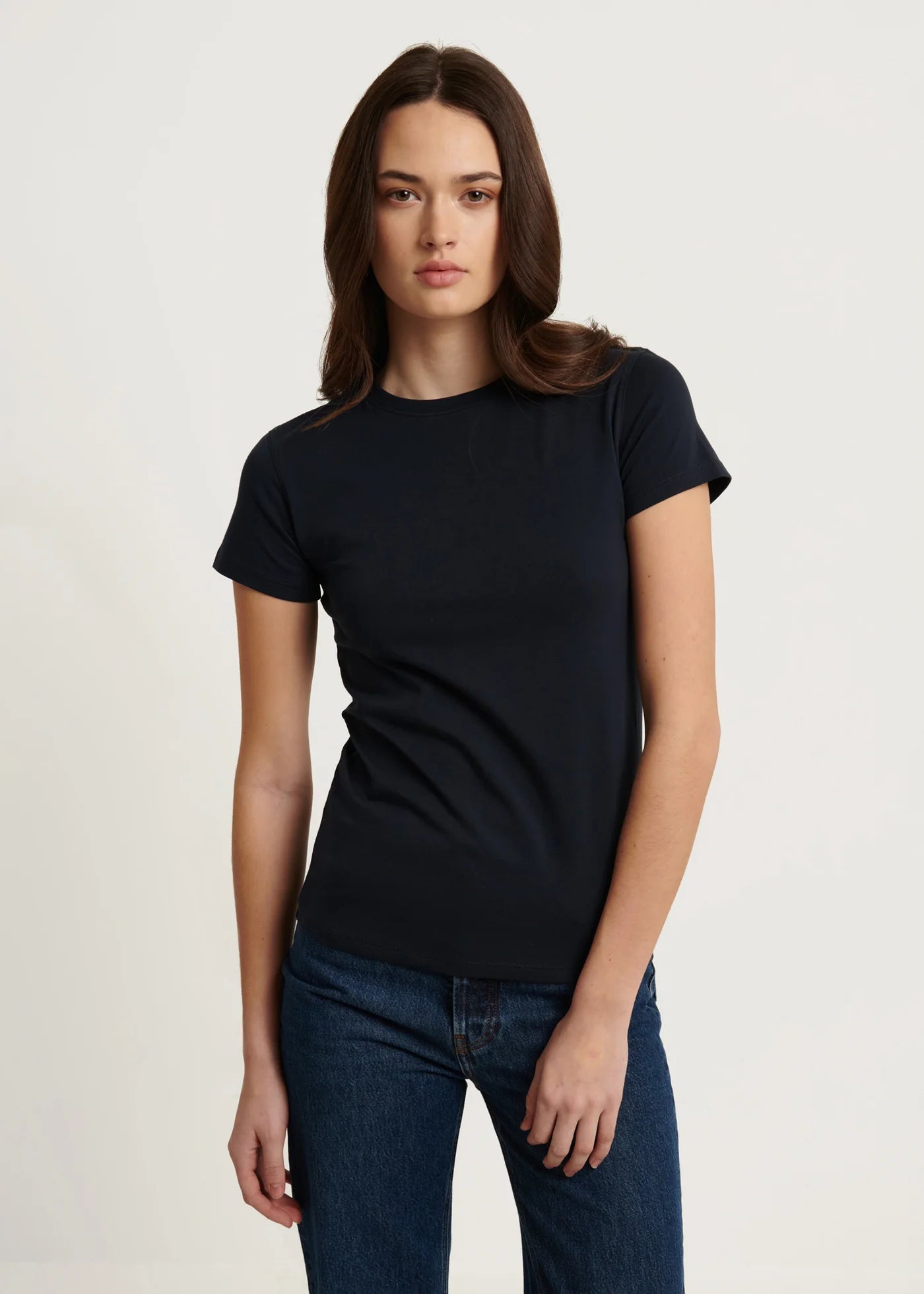 π¨π¦ Patrick Assaraf Iconic Pima Cotton Stretch Slim T-Shirt