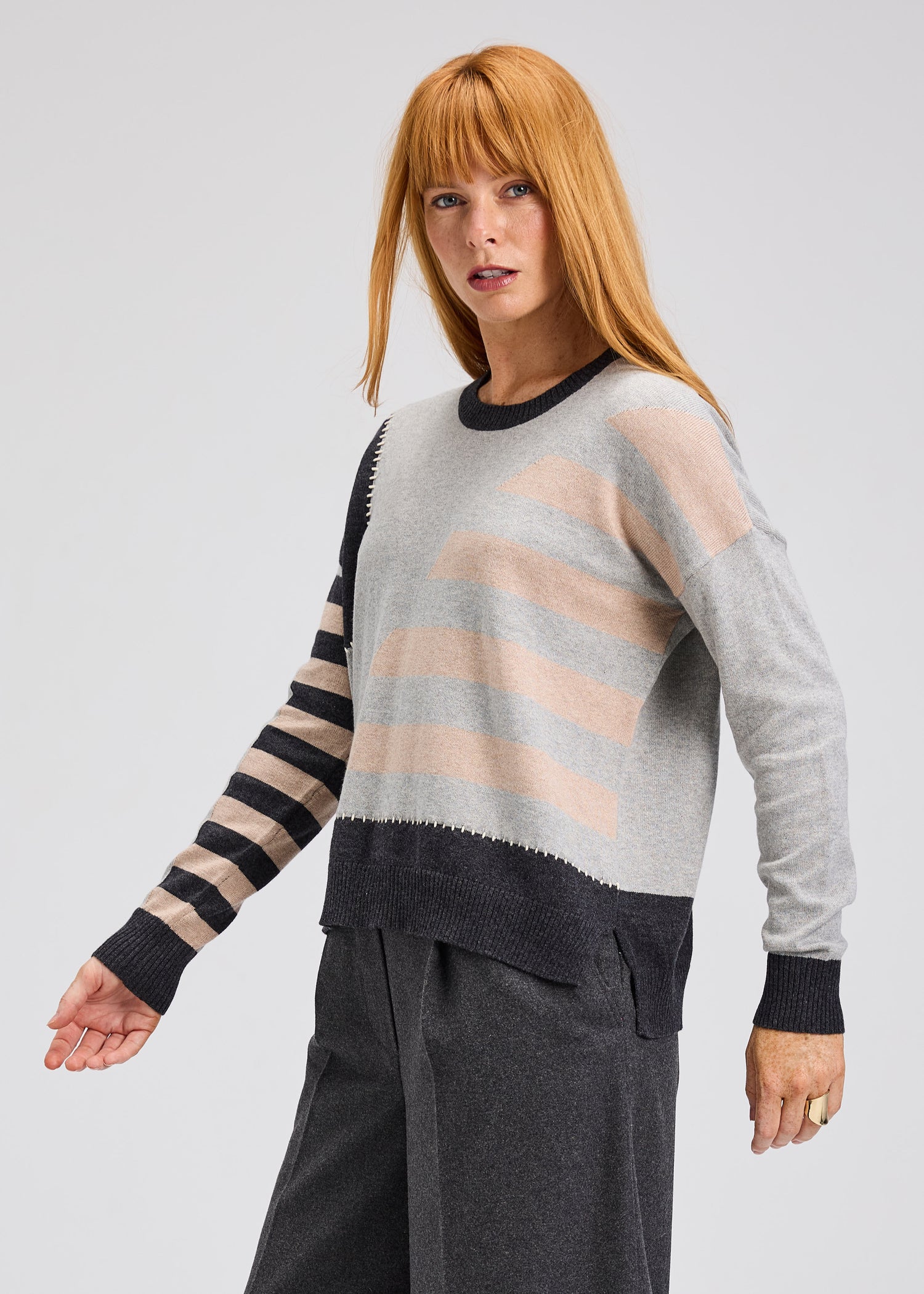 Zaket & Plover Handwork Stripe Sweater
