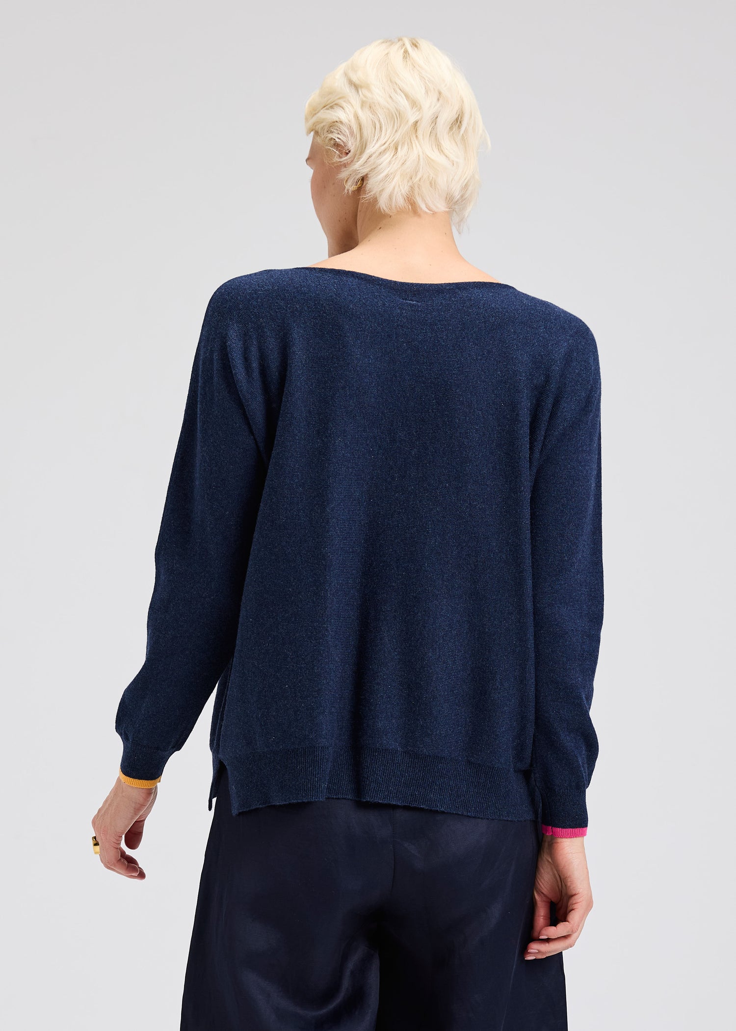 Zaket & Plover Intarsia Hearts Sweater