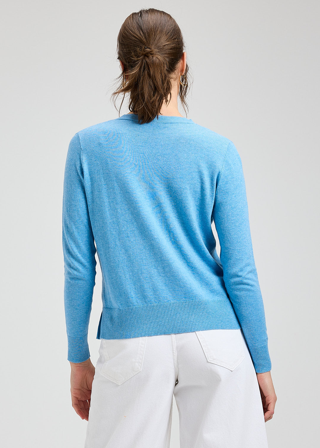 Zaket & Plover Button Angle Sweater