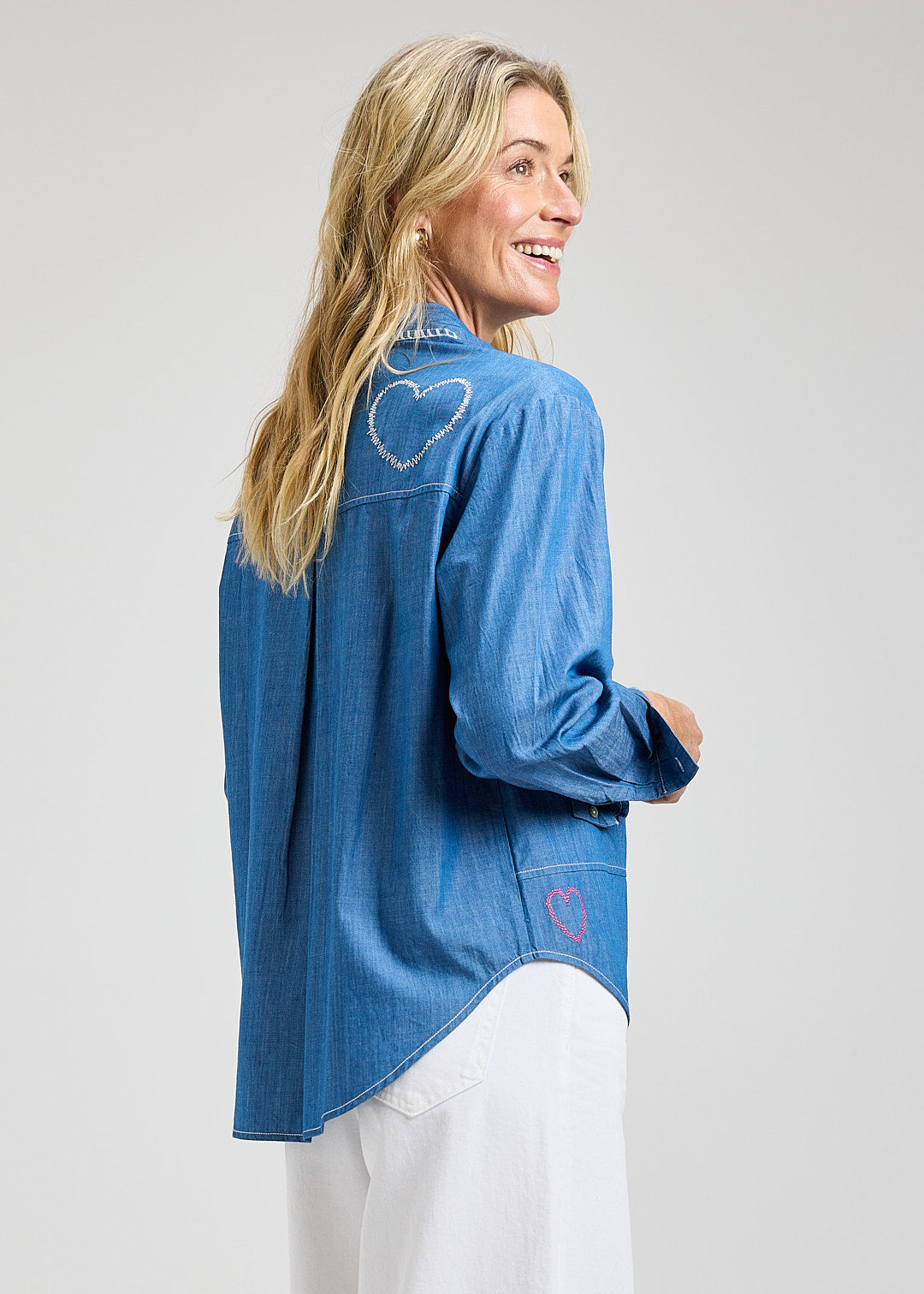 Zaket & Plover Handwork Denim Shirt