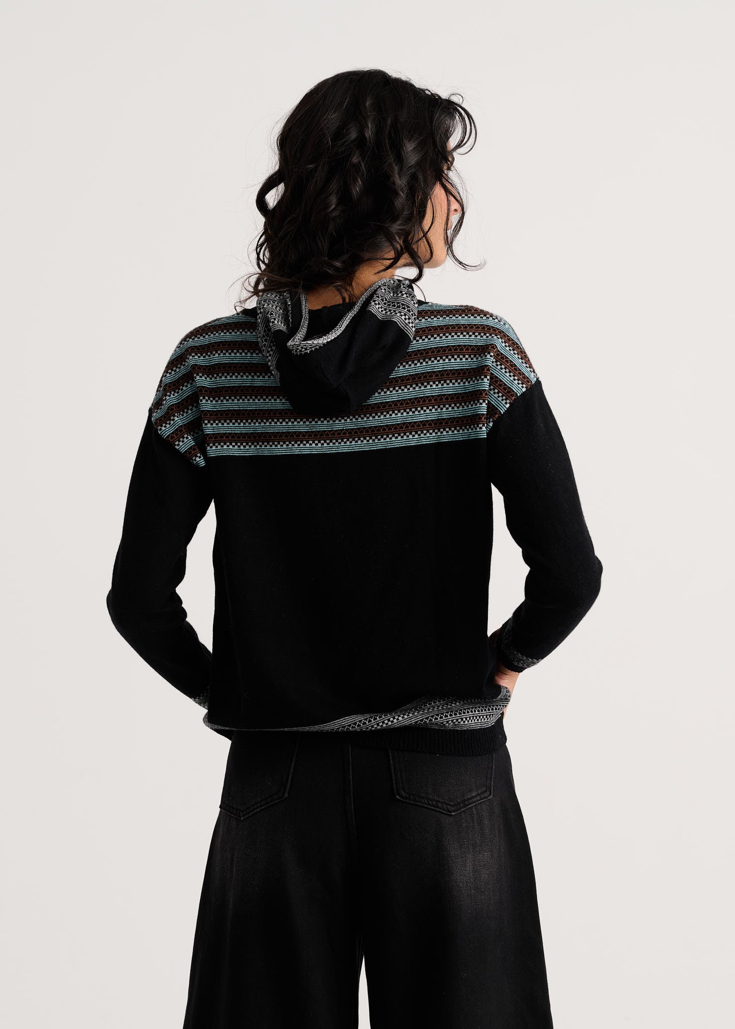 Zaket & Plover Fairisle Hoodie